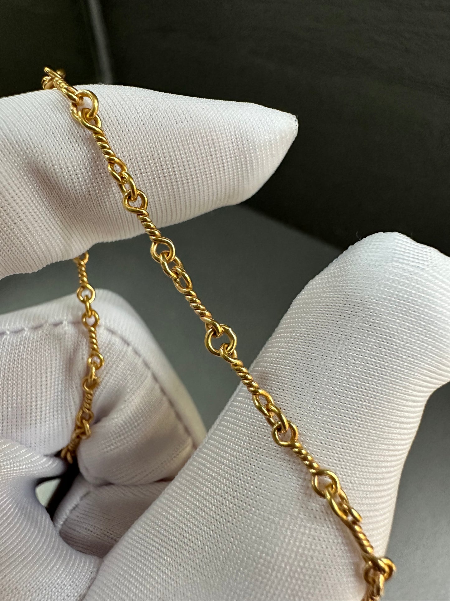 Chrome Hearts 22k Twist Chain