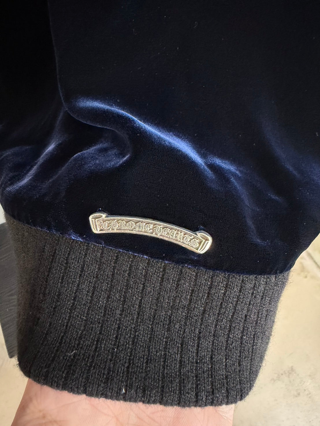 Chrome Hearts So it Goes Velour Track Jacket