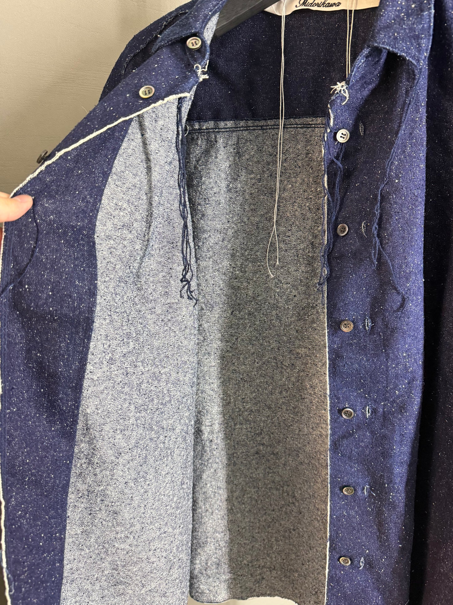 Midorikawa Silk Denim Shirt