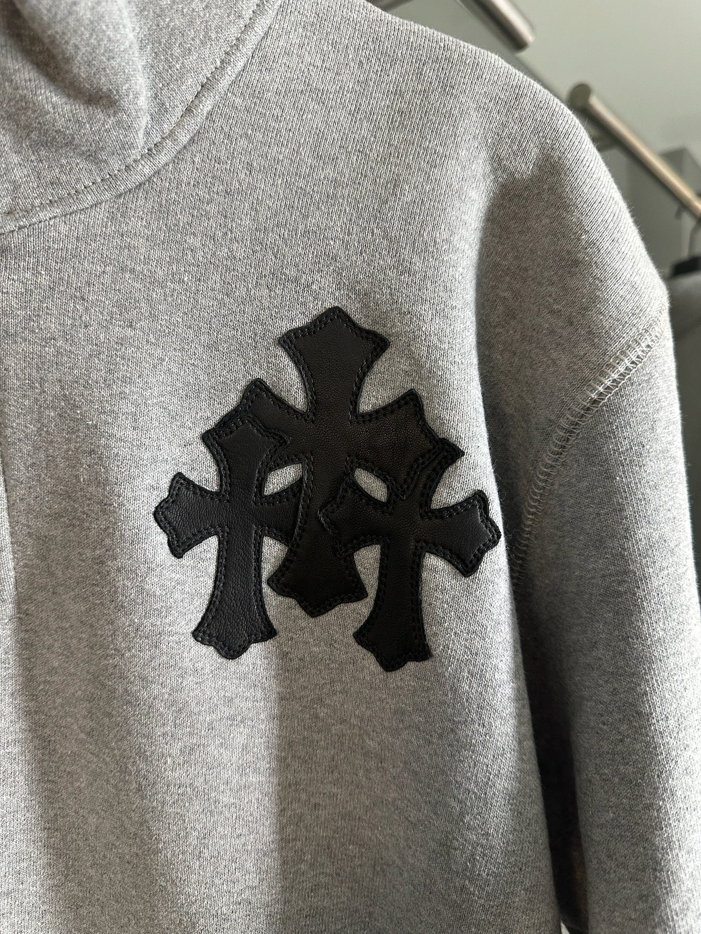 Chrome Hearts Paper Jam Quarter Zip Sweatshirt