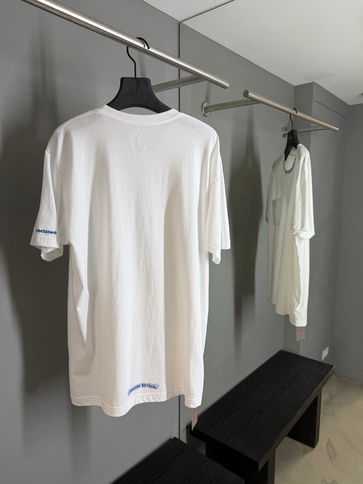 Chrome Hearts neck logo T-shirt