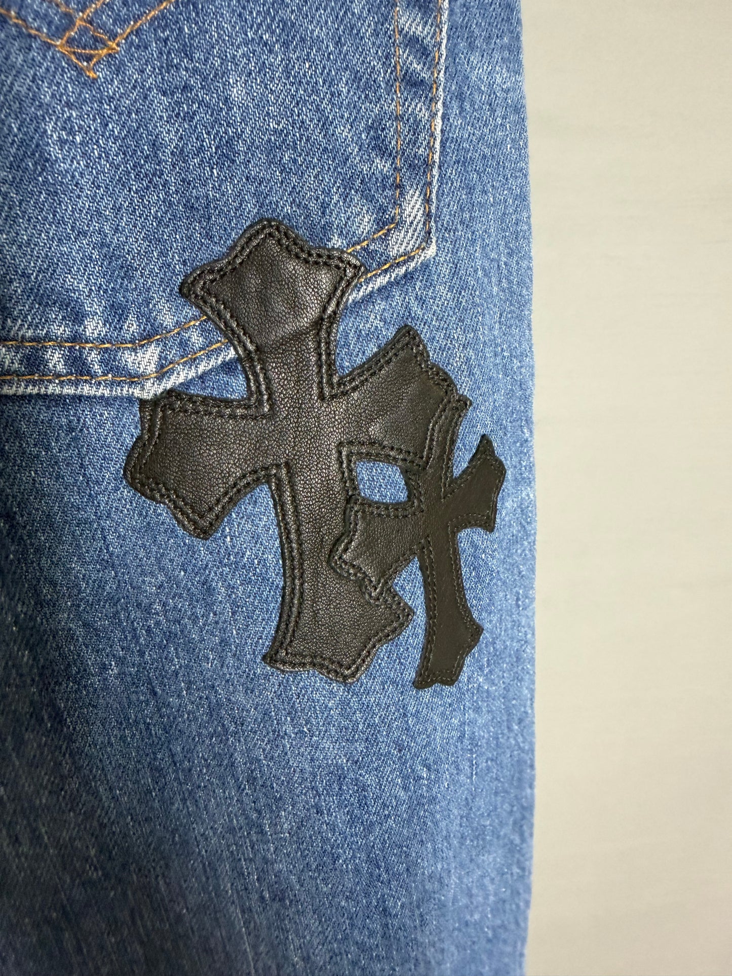 Chrome Hearts Levi’s Leather Patch 501 Jeans