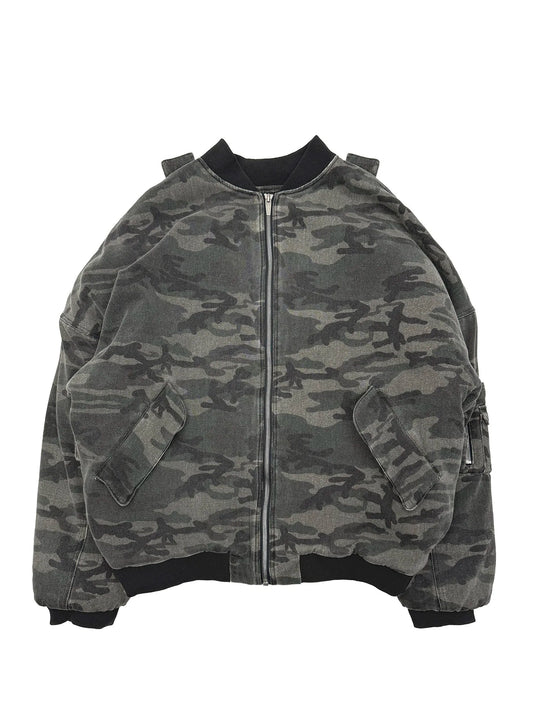 ADF CAMO BOMBER JACKET