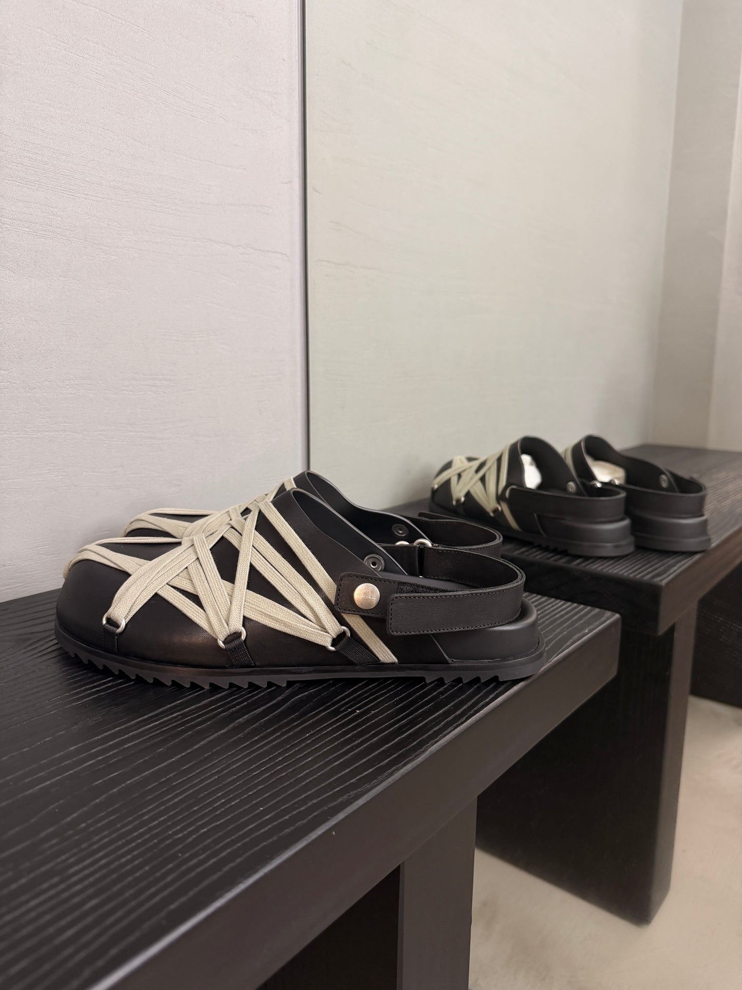 Rick Owens Megalace Sandal Mule