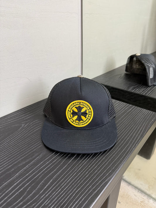 Chrome Hearts Cross Seal Stamp Trucker Hat