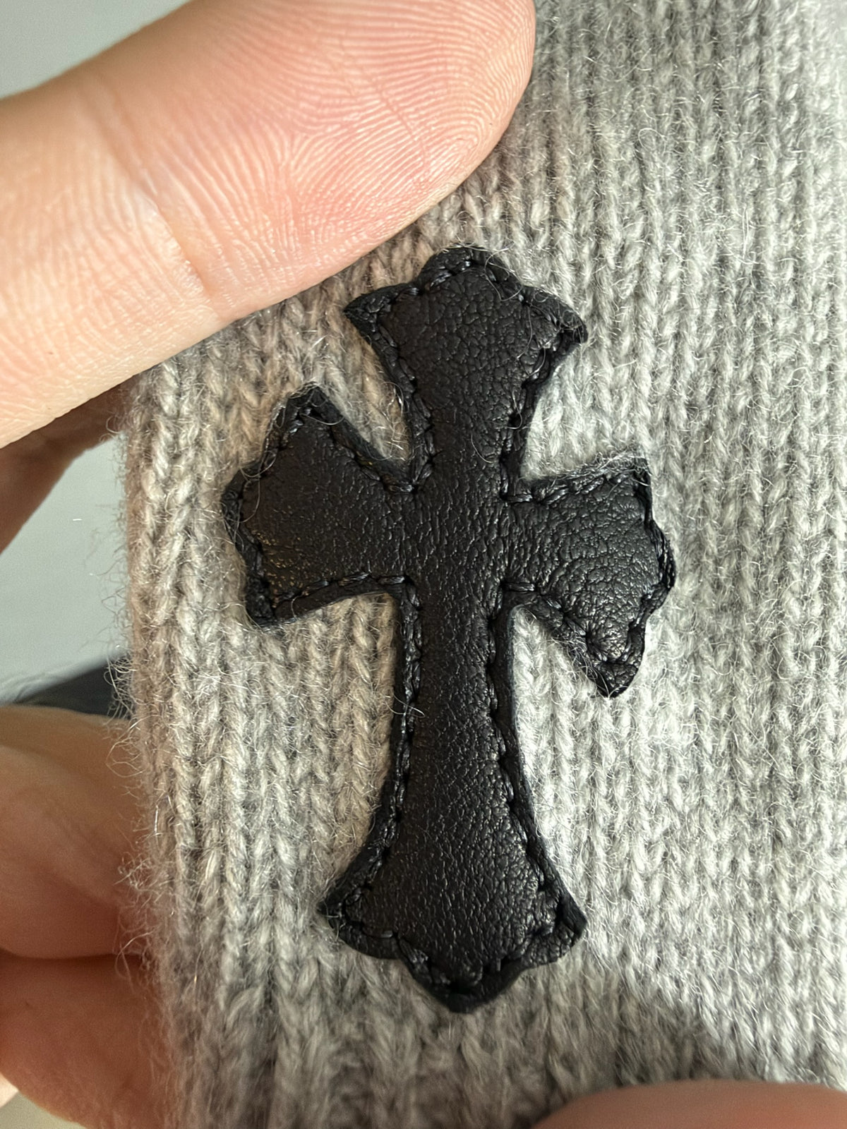 Chrome Hearts Cross Patch Cashmere Cardigan