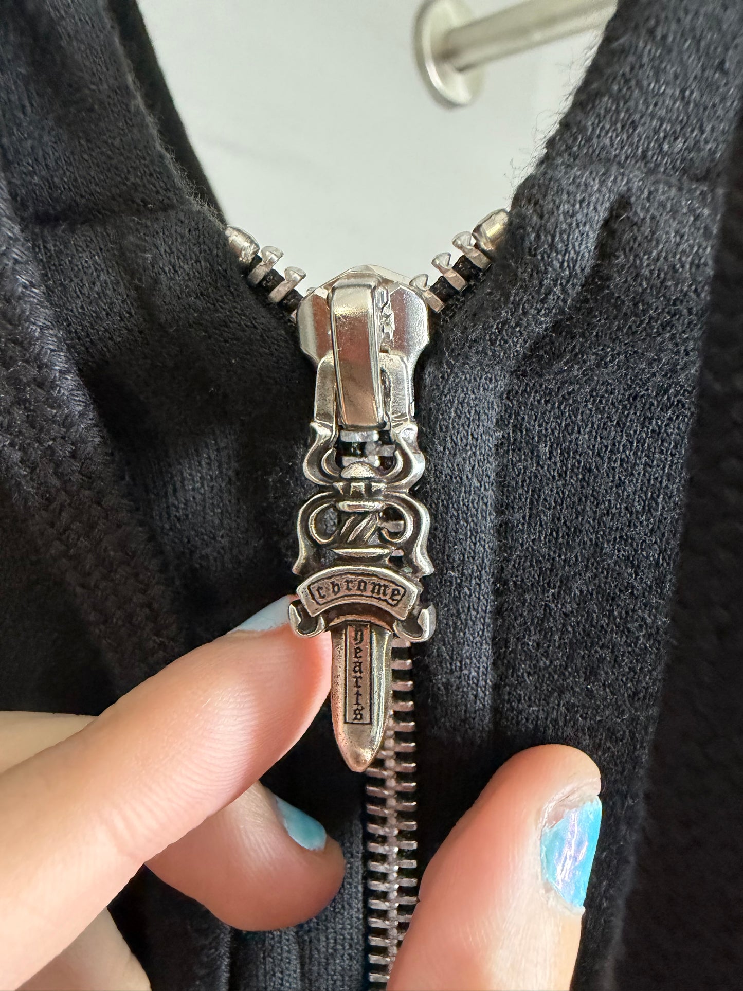 Chrome Hearts Multicolor Cemetery Scroll Zip-up