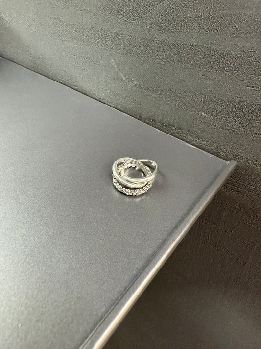 Chrome Hearts Tiny E CH Plus Band Triple Ring