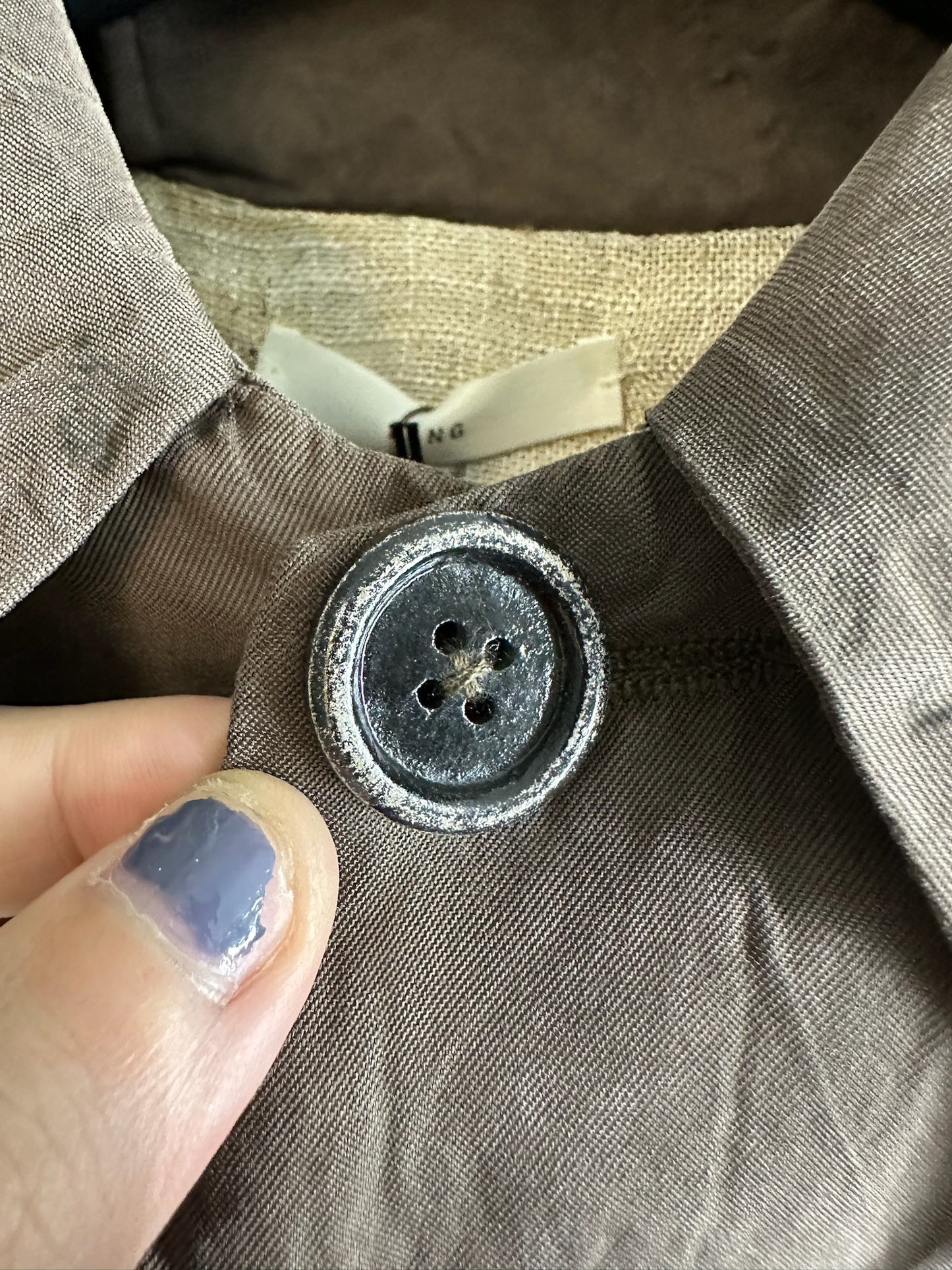 Peng Tai Wormwood Dyed Shirt Jacket
