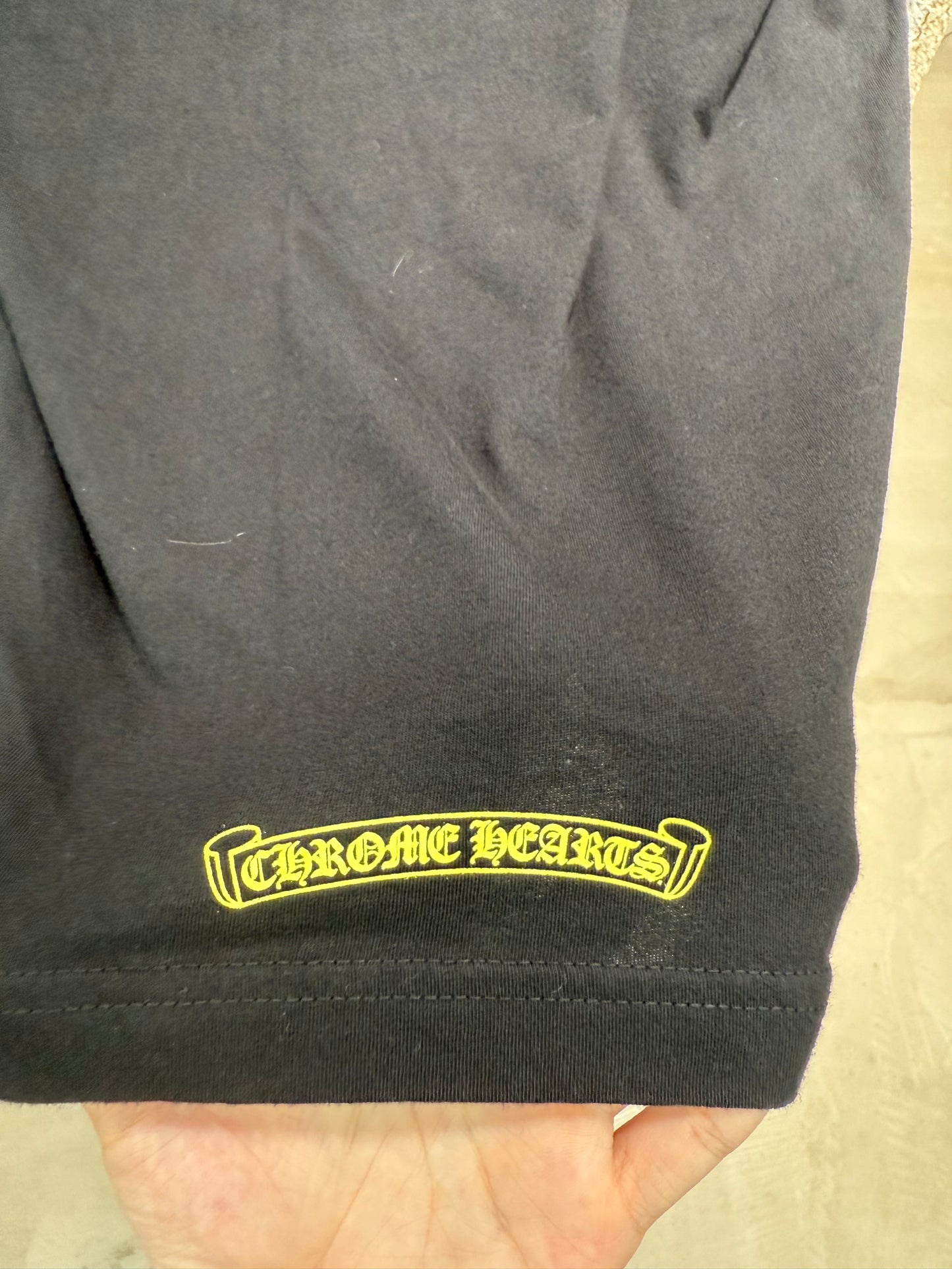 Chrome Hearts neck logo T-shirt