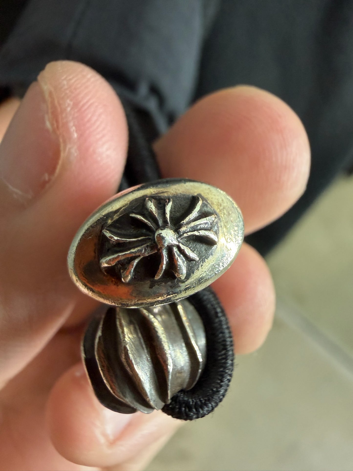 Chrome Hearts Half-zip Corduroy Pullover