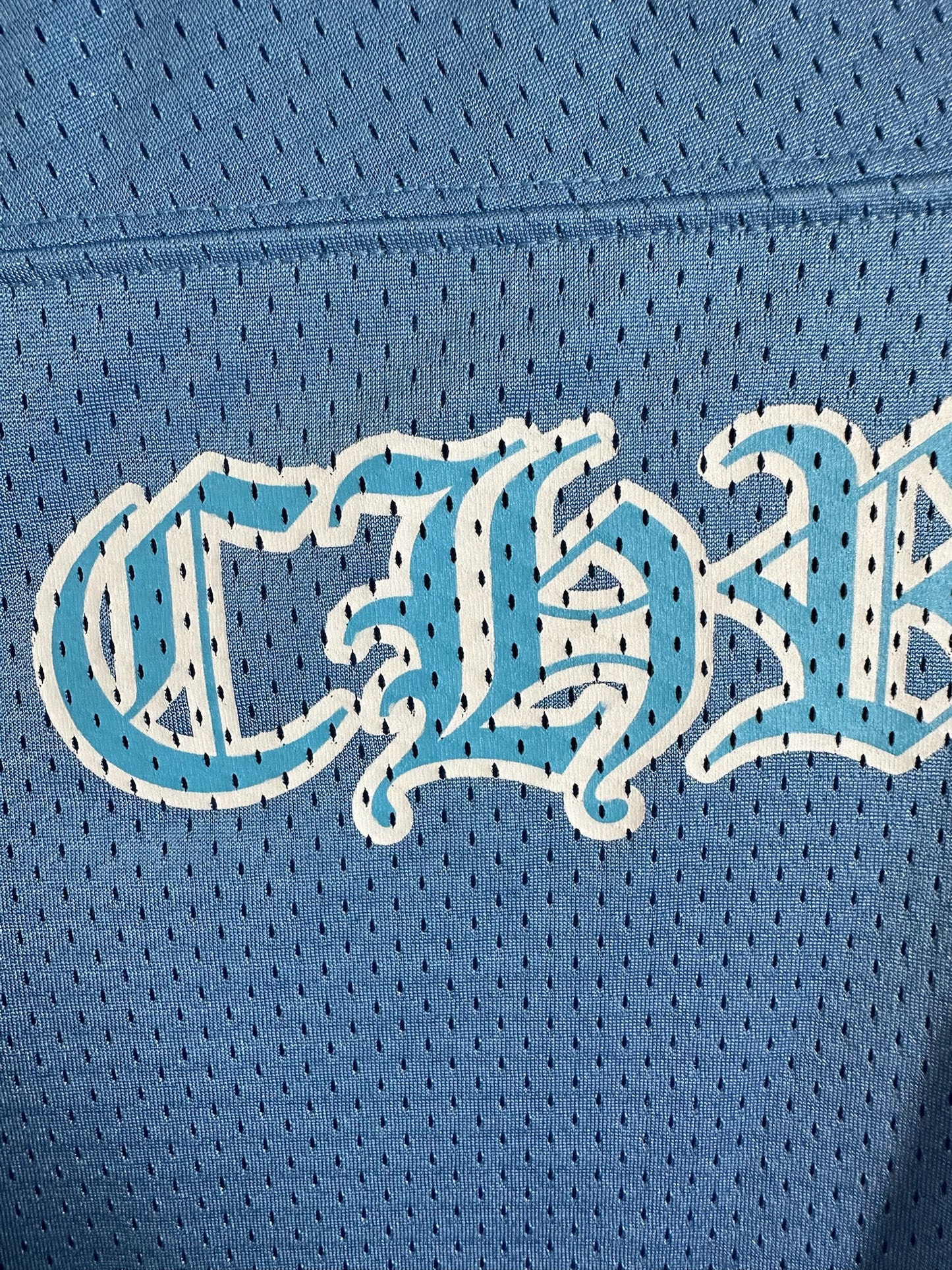 Chrome Hearts Blue Mesh Jersey