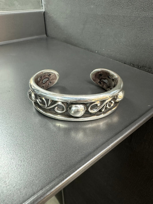 Chrome Hearts Narrow Scroll Bracelet