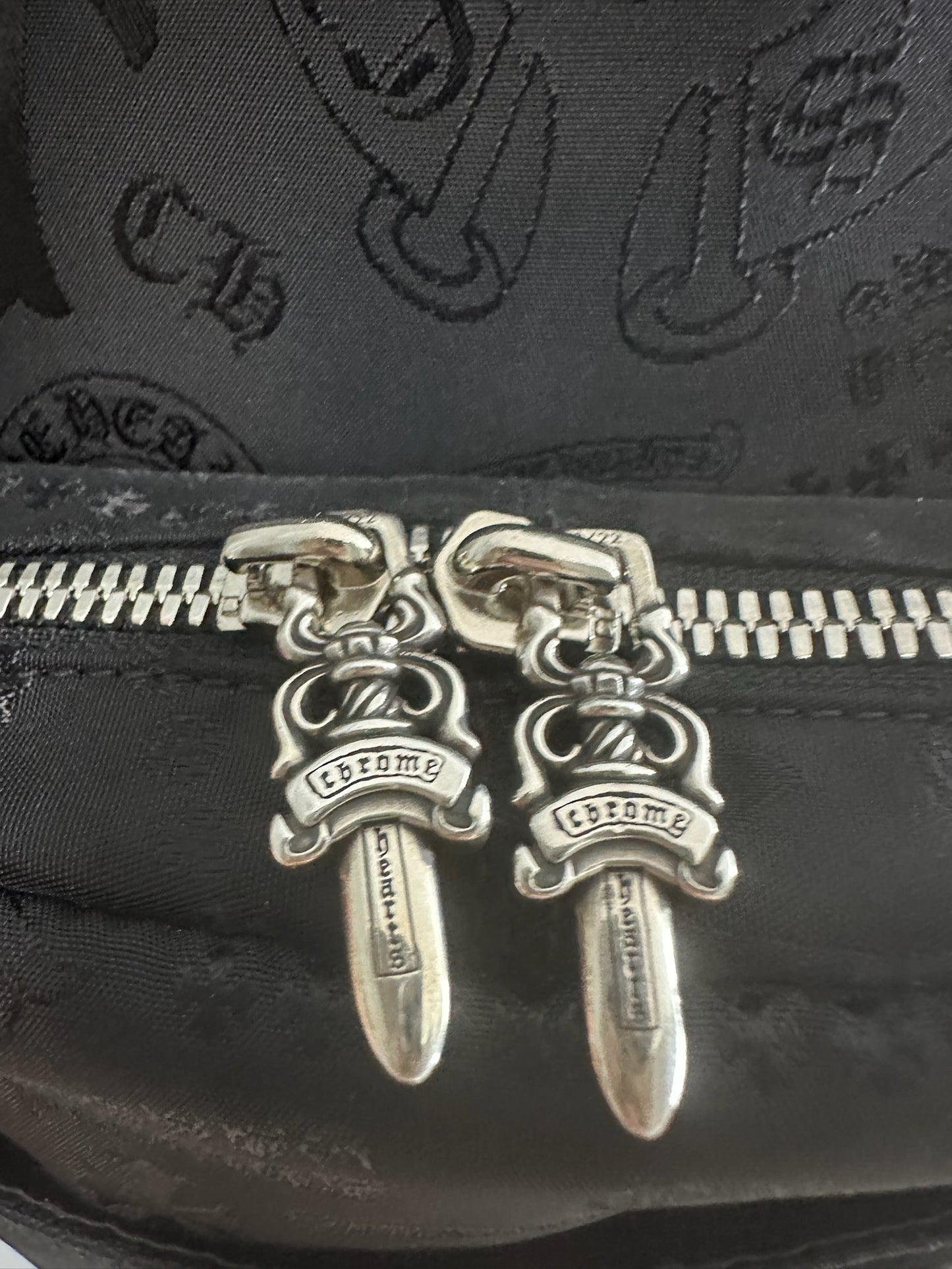 Chrome Hearts Nylon Stencil Monogram Seventh Grade Backpack