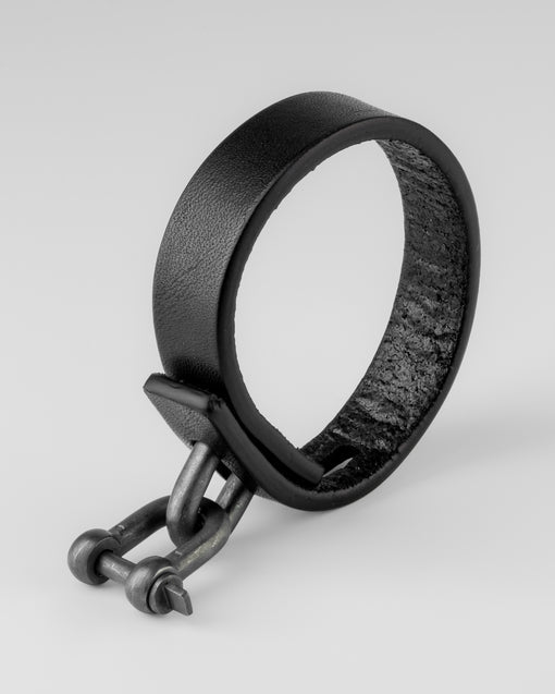 Parts of Four Restraint Charm Bracelet (15mm,BLK+KA)