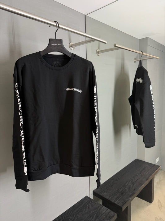 Chrome Hearts Scroll Logo Sweatshirt