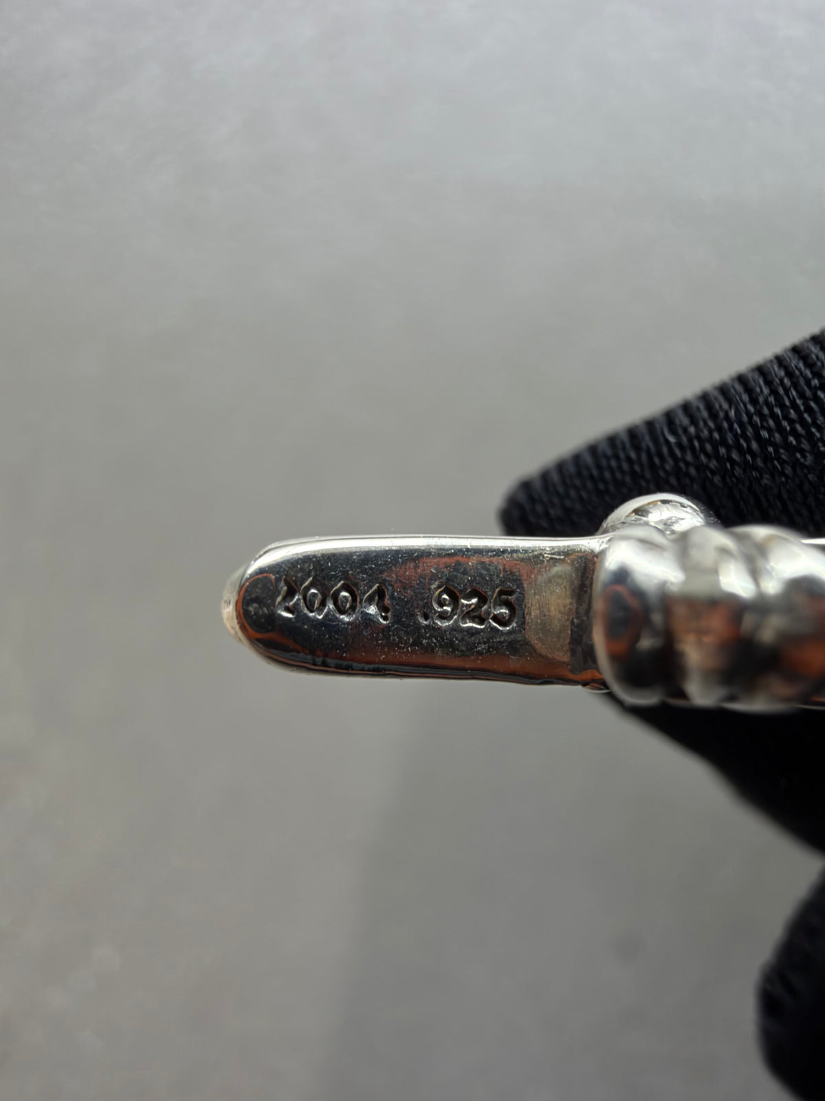 Chrome Hearts Blue Sapphire BBF Babyfat Pendant