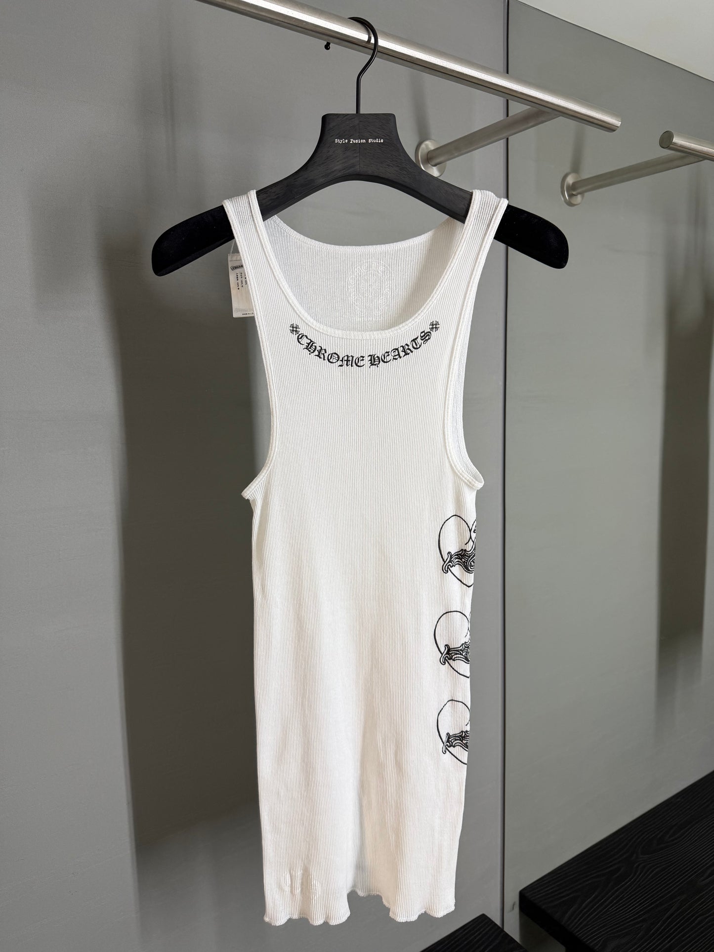 Chrome Hearts ‘Love You’ Vine Heart Tank Top