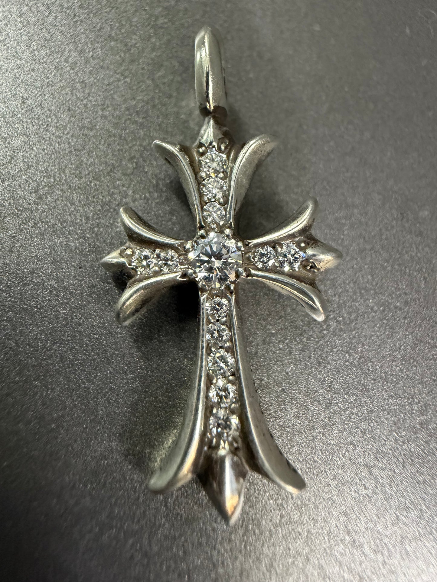 Chrome Hearts Tiny Pendant with Diamonds