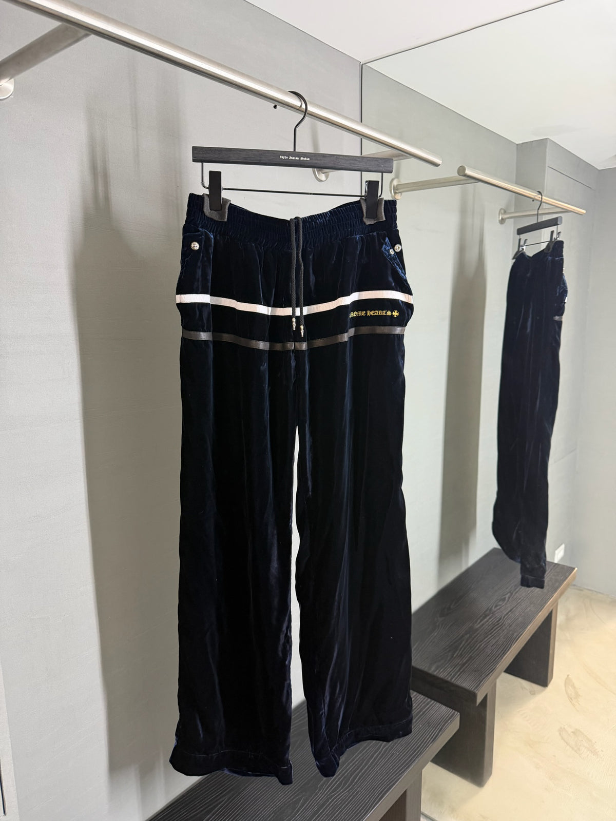 Chrome Hearts So It Goes Velour Track Pants