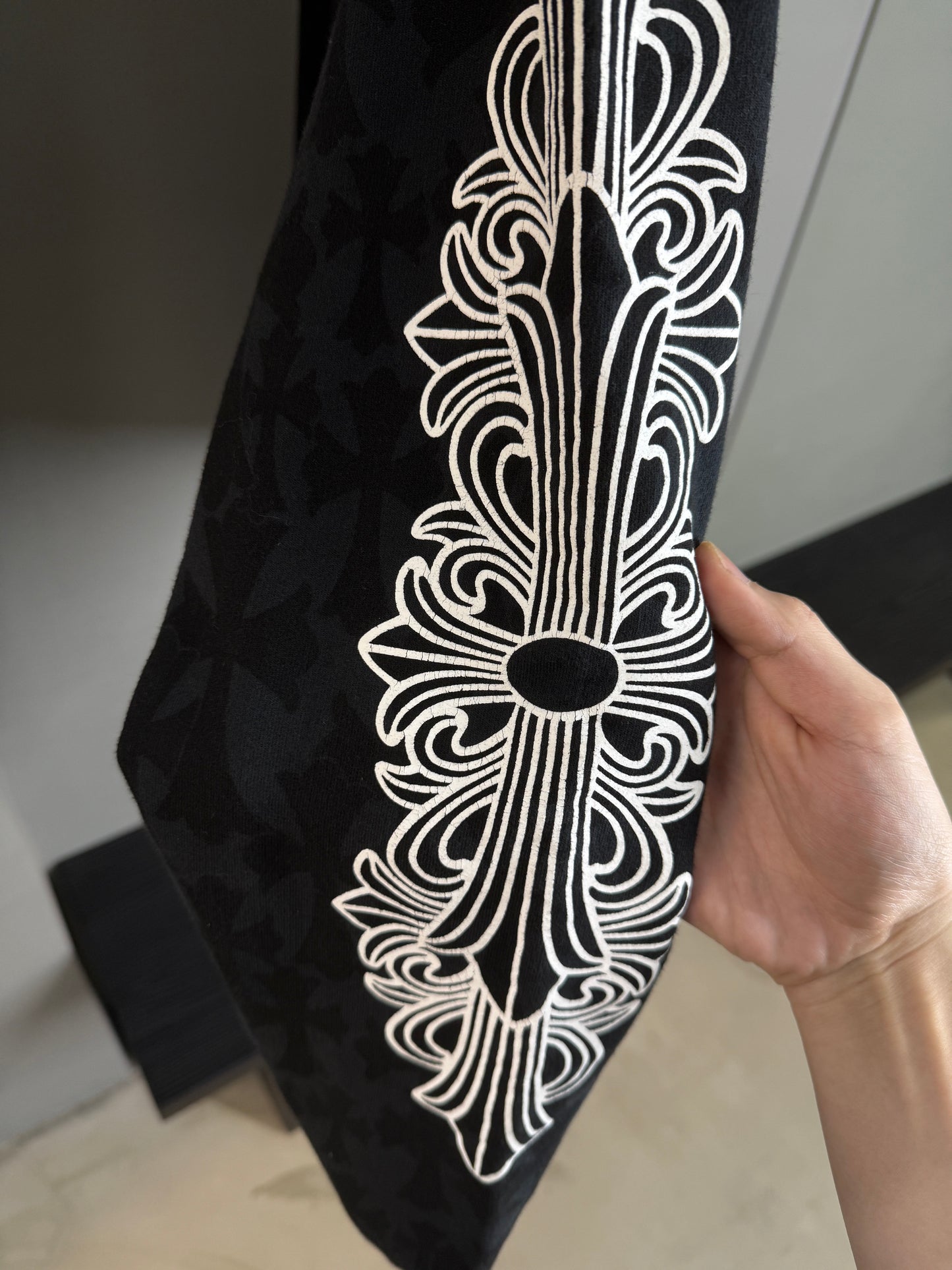 Chrome Hearts All Over Prints Zip-Up Hoodie