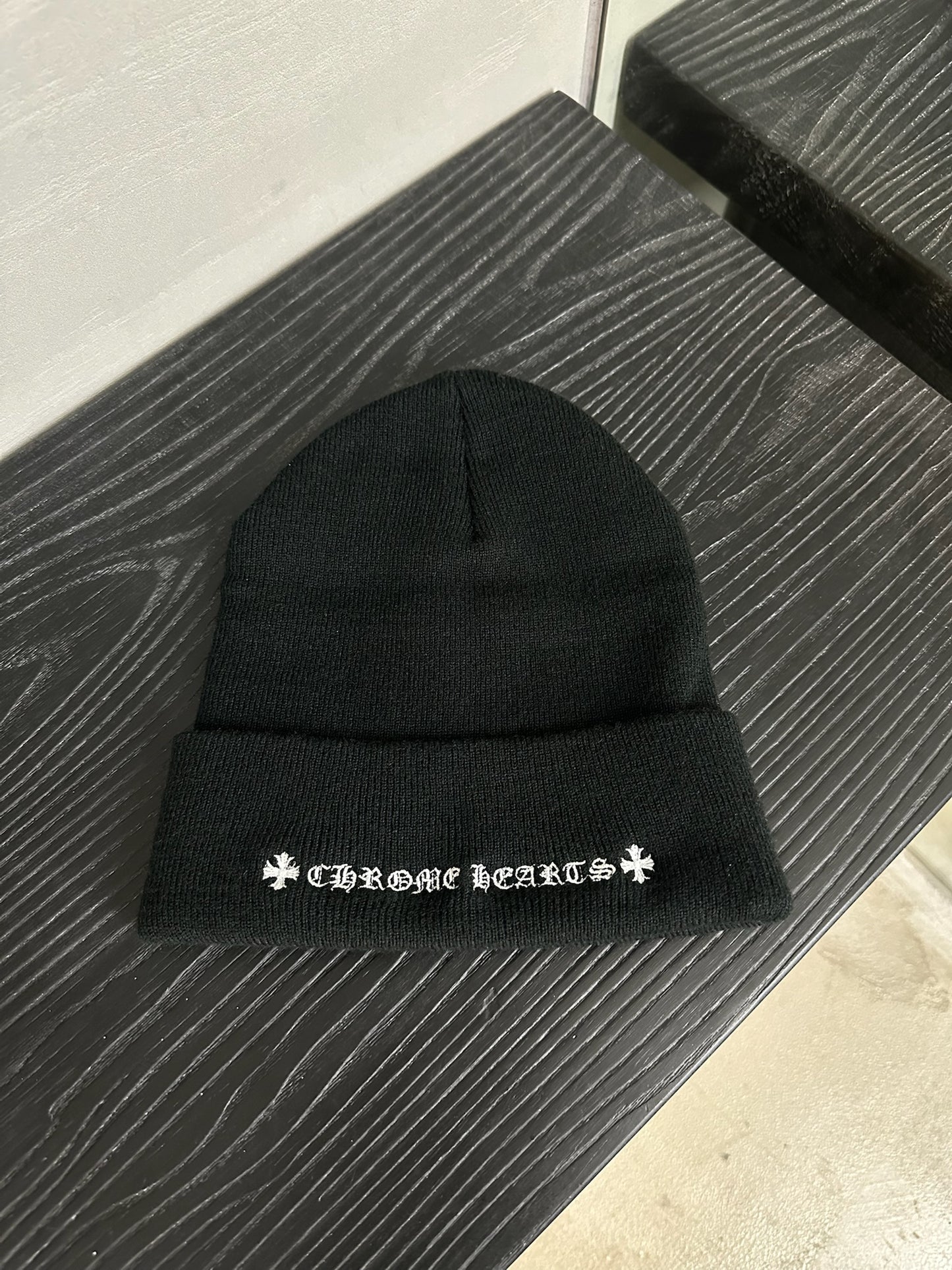 Chrome Hearts Matty Boy Chomper Embroidered Beanie