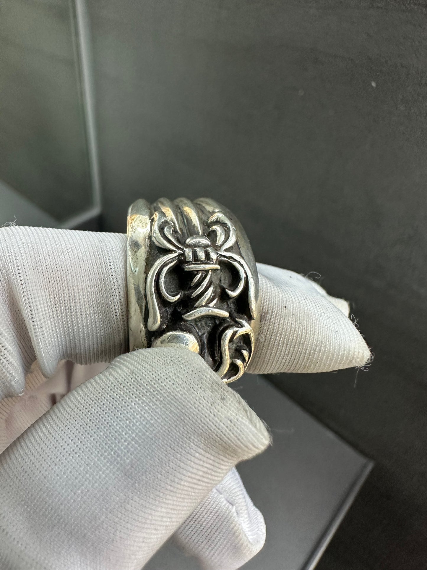 Chrome Hearts Dagger Hearts Ring