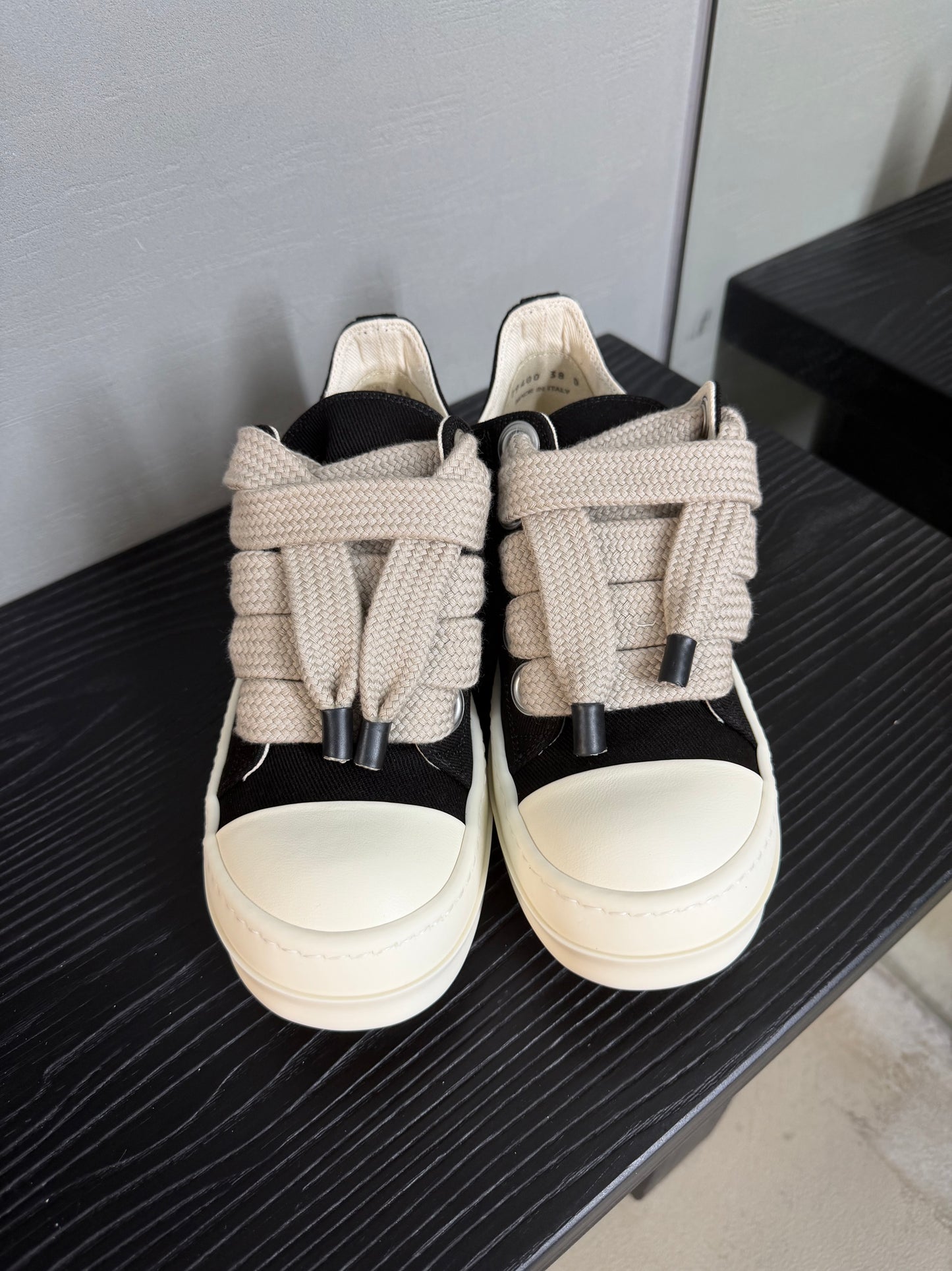 Rick Owens DRKSHDW Jumbolace Ramones Sneaks