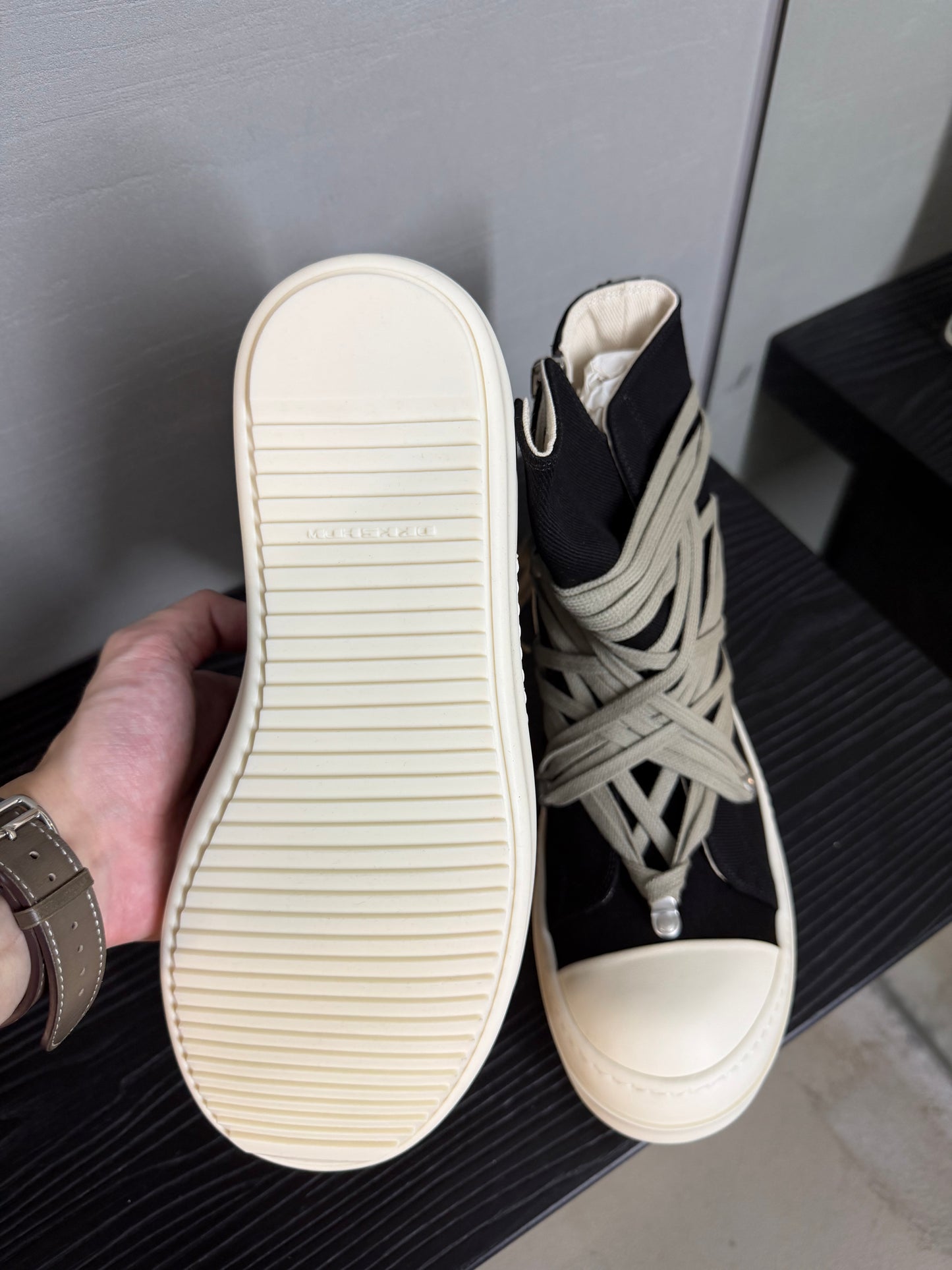 Rick Owens DRKSHDW Megalace Sneaks