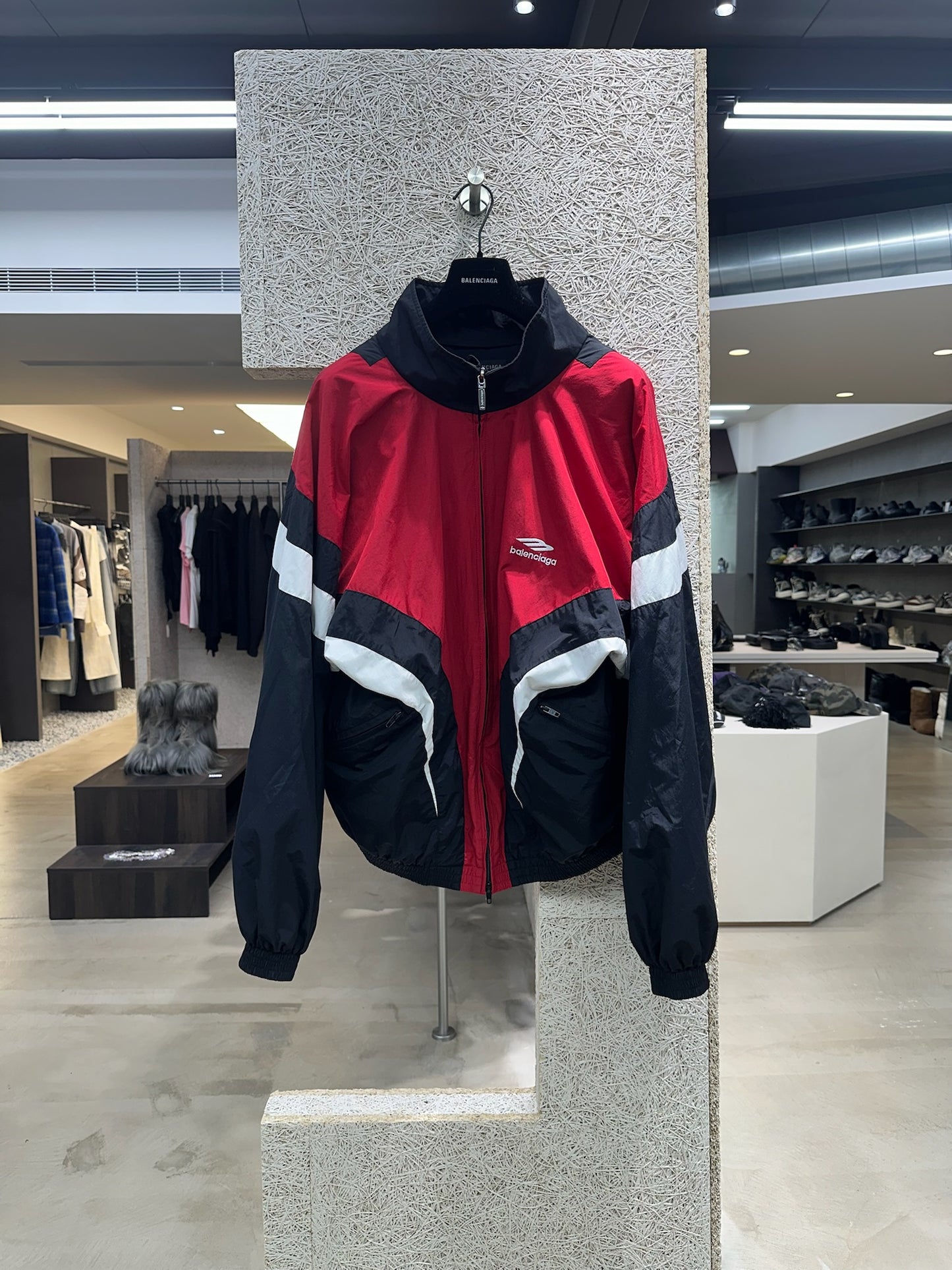Balenciaga 3B Off-shoulder Tracksuit