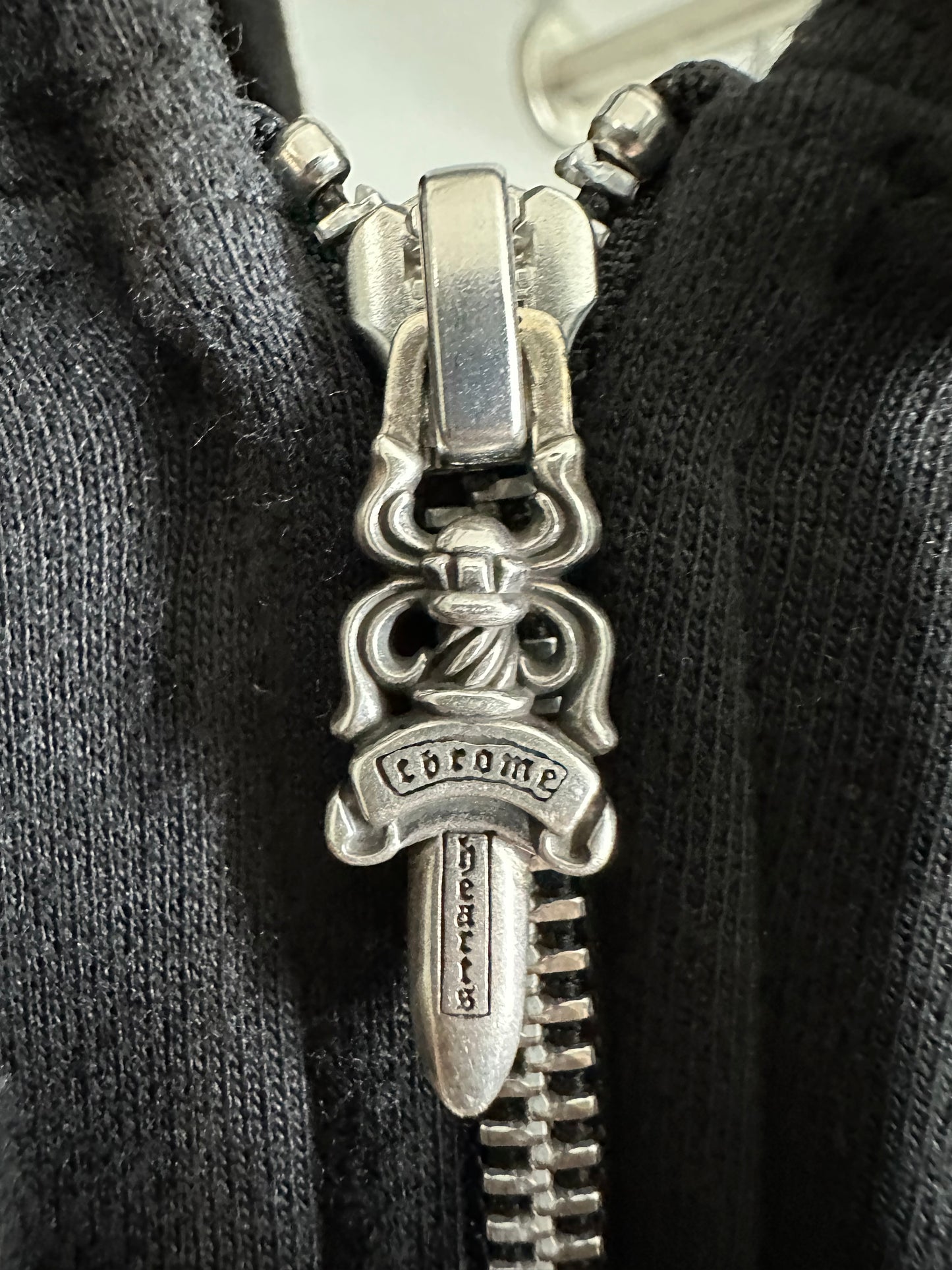 Chrome Hearts Horseshoe Floral Zip-up