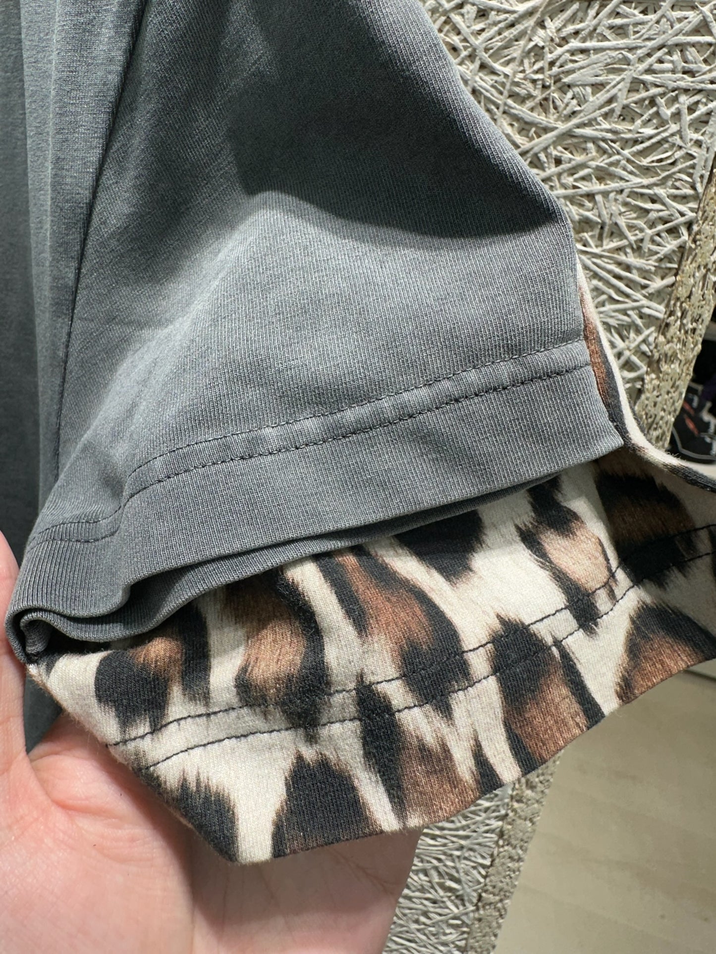 Balenciaga Loop Sports Icon Leopard T-shirt