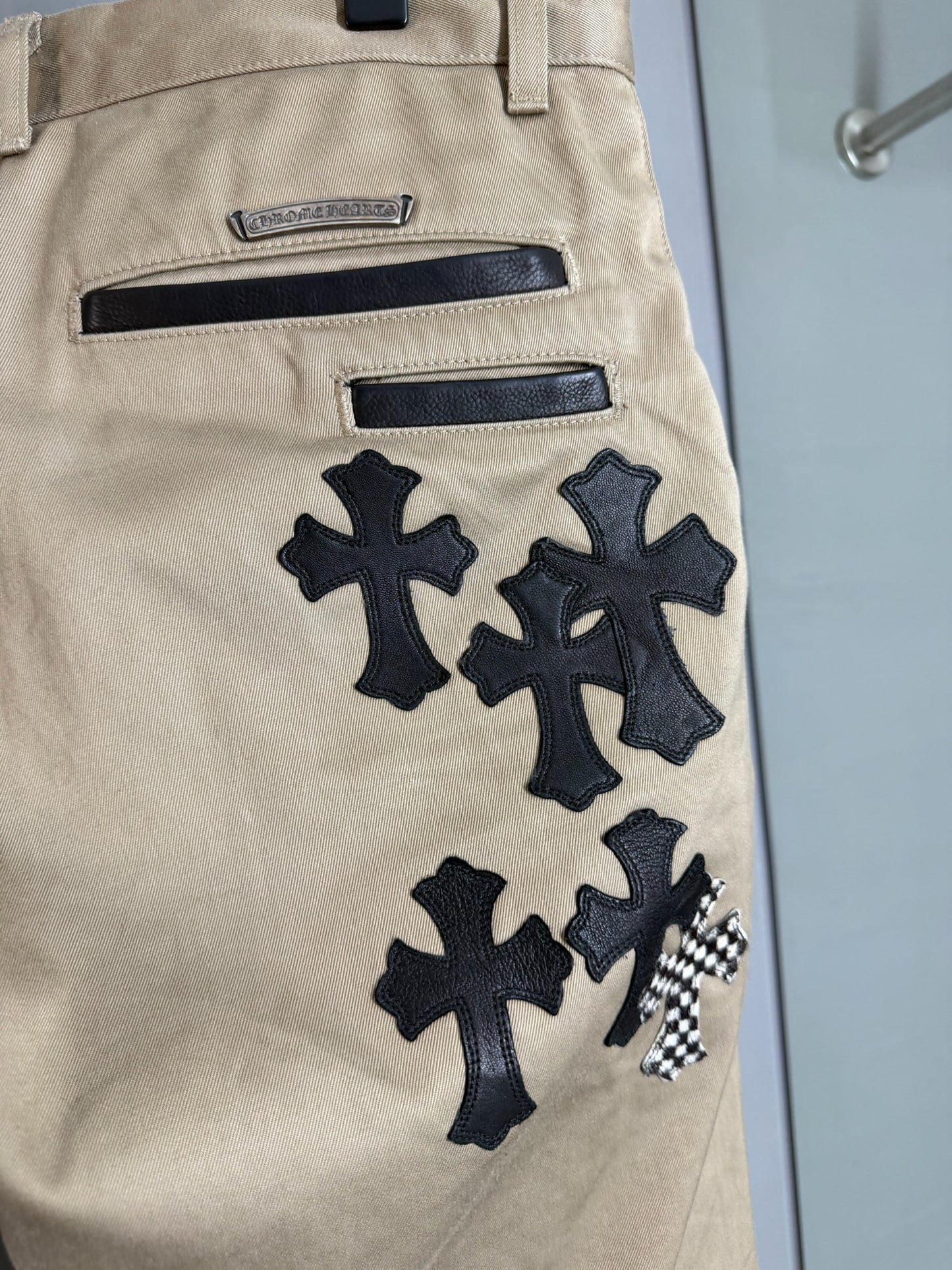 Chrome Hearts Cross Patch Chino Pants