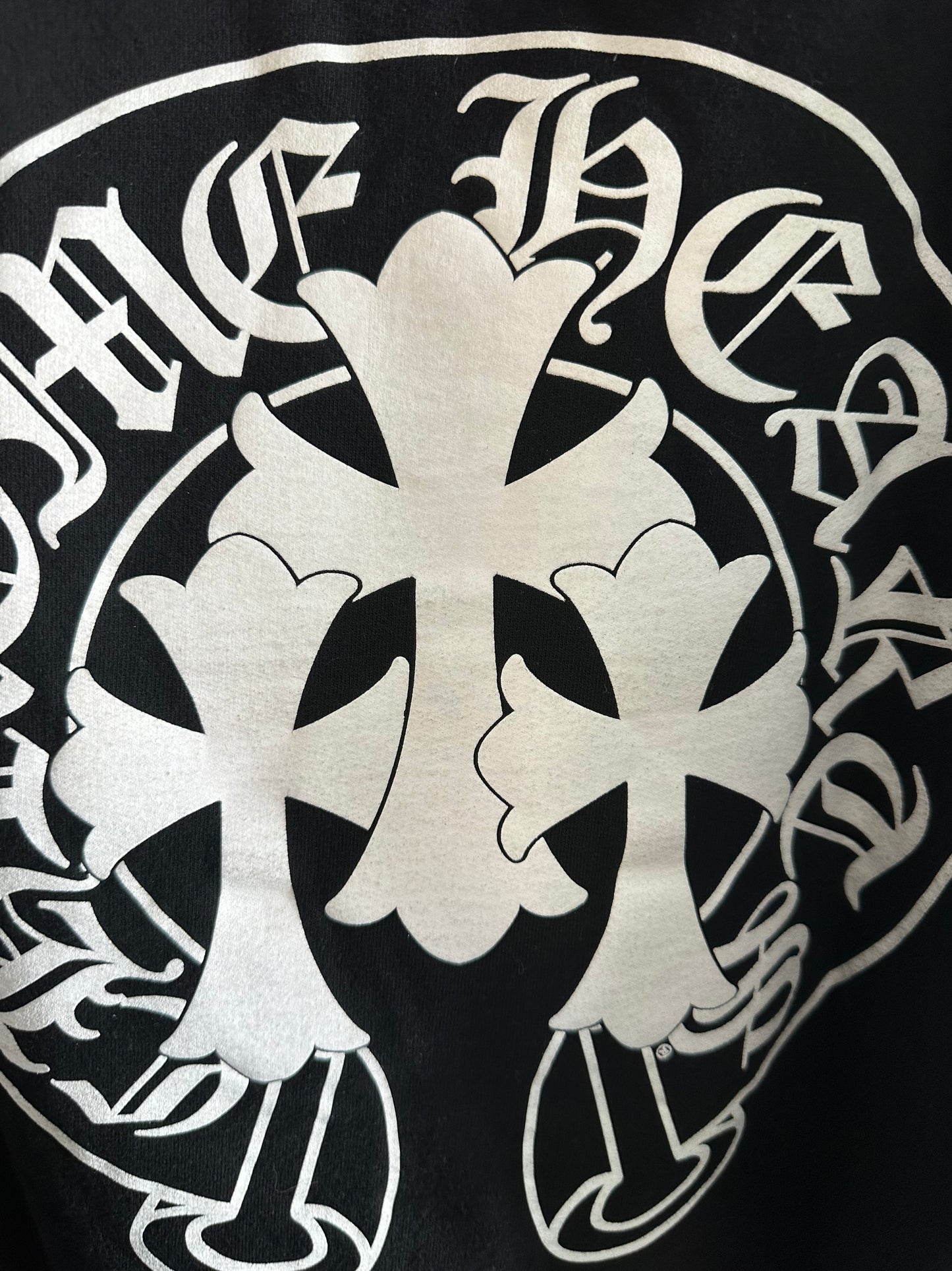 Chrome Hearts Triple Cross Horseshoe Zip-up