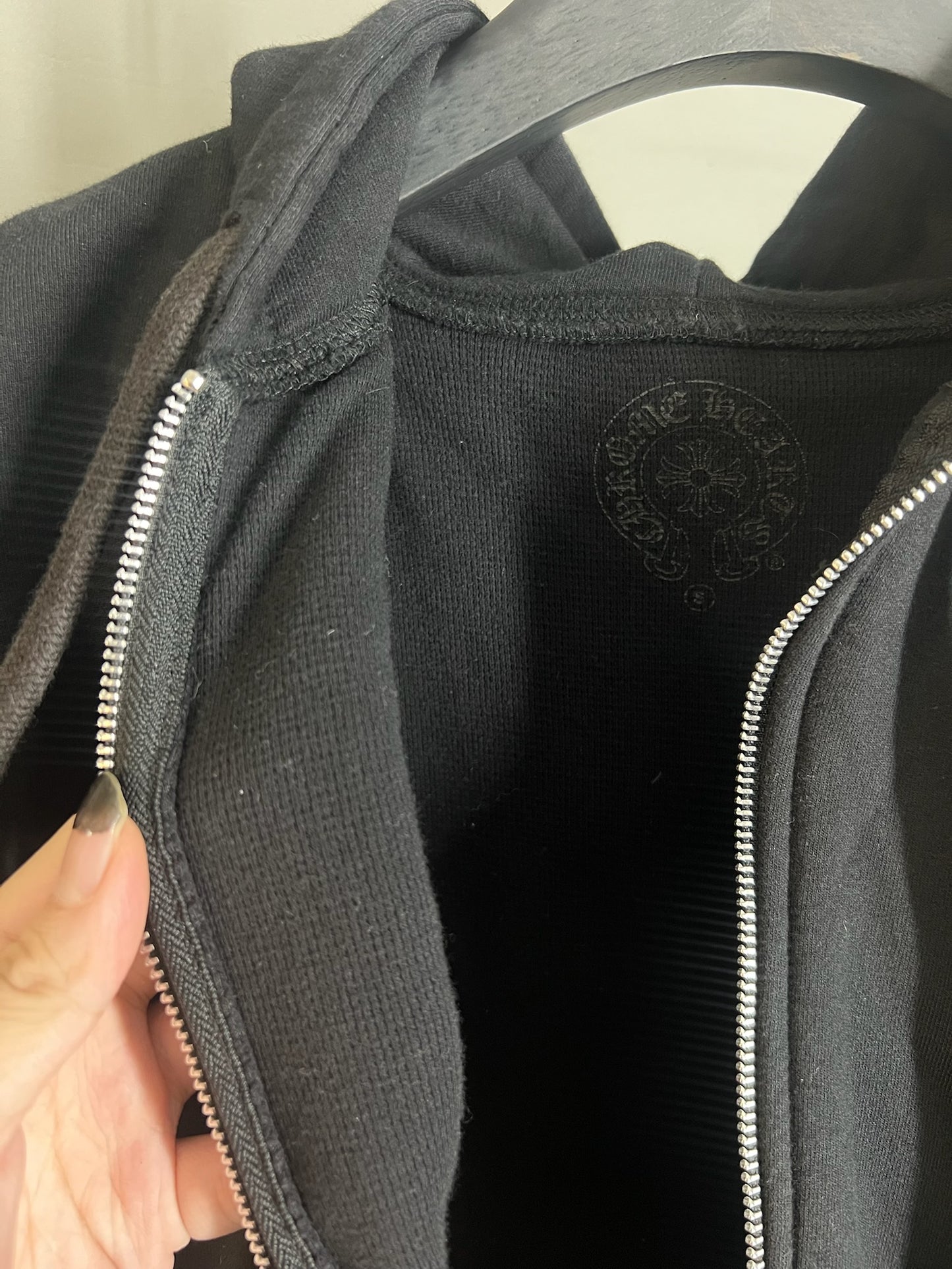 Chrome Hearts ‘Fuck You’ Horseshoe Thermal Zip-up