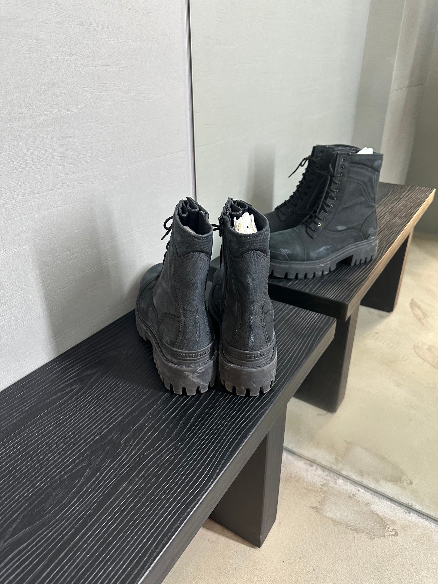 Balenciaga Combat Strike Boots