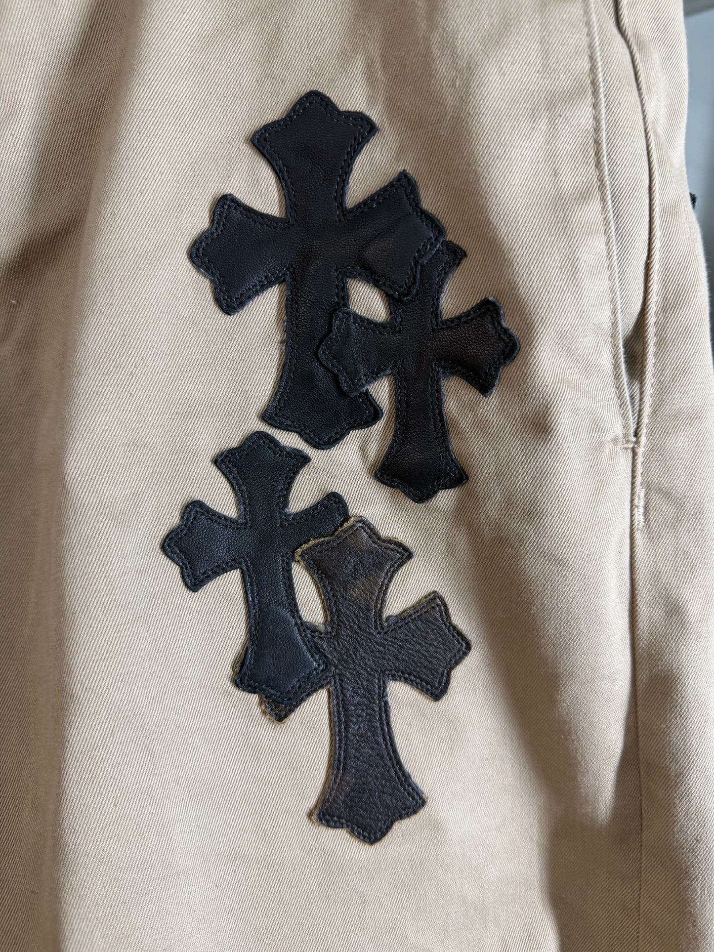 Chrome Hearts Cross Patch Chino Pants