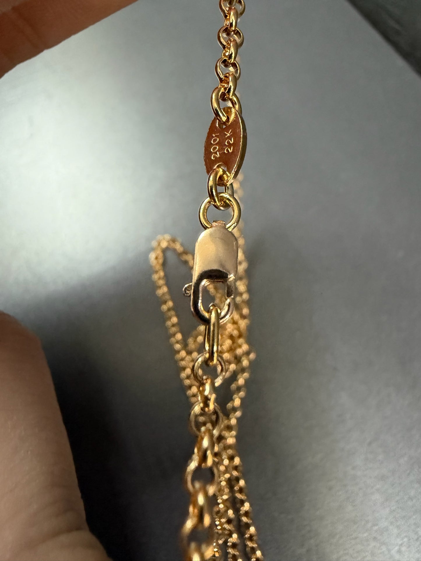 Chrome Hearts 22K Roll Chain