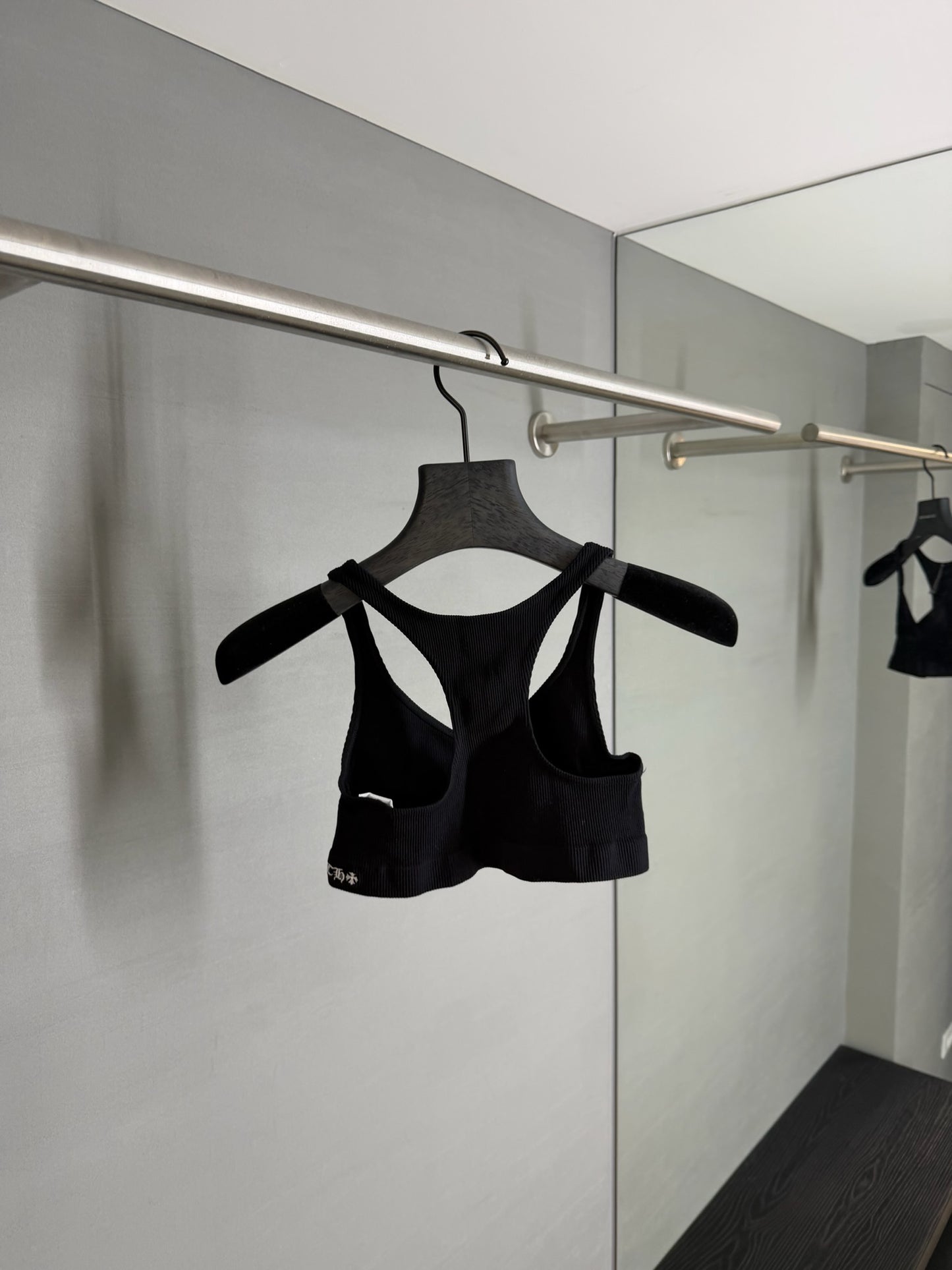 Chrome Hearts Rib Sport Bra