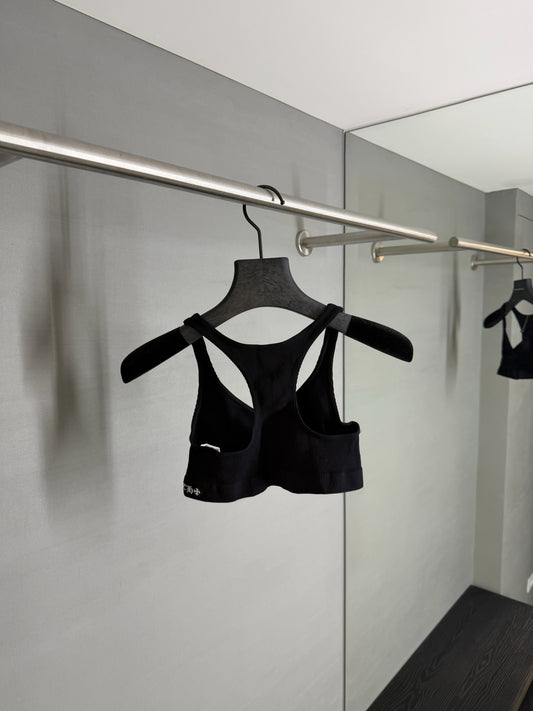 Chrome Hearts Rib Sport Bra