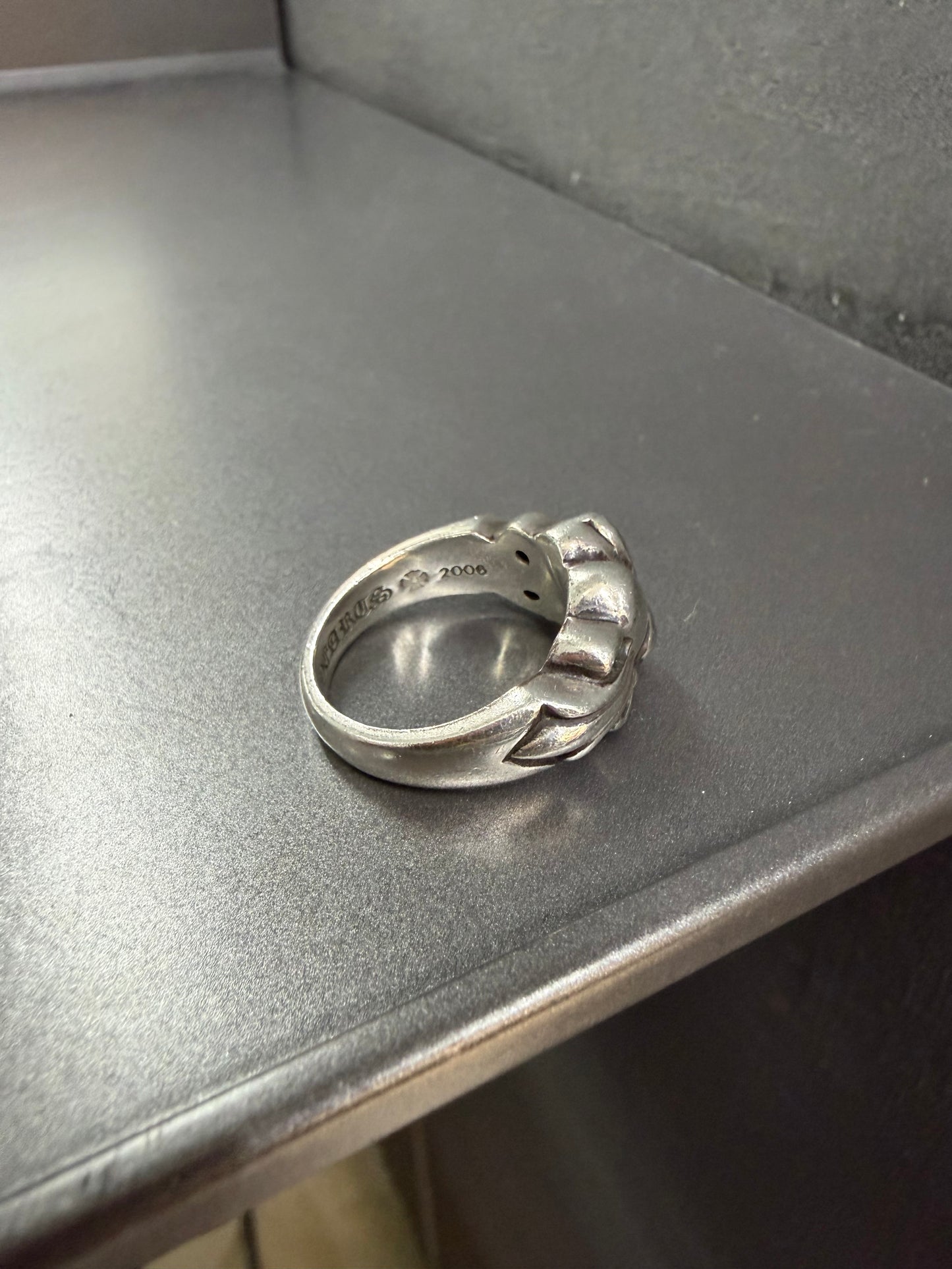 Chrome Hearts Floral Hearts Ring