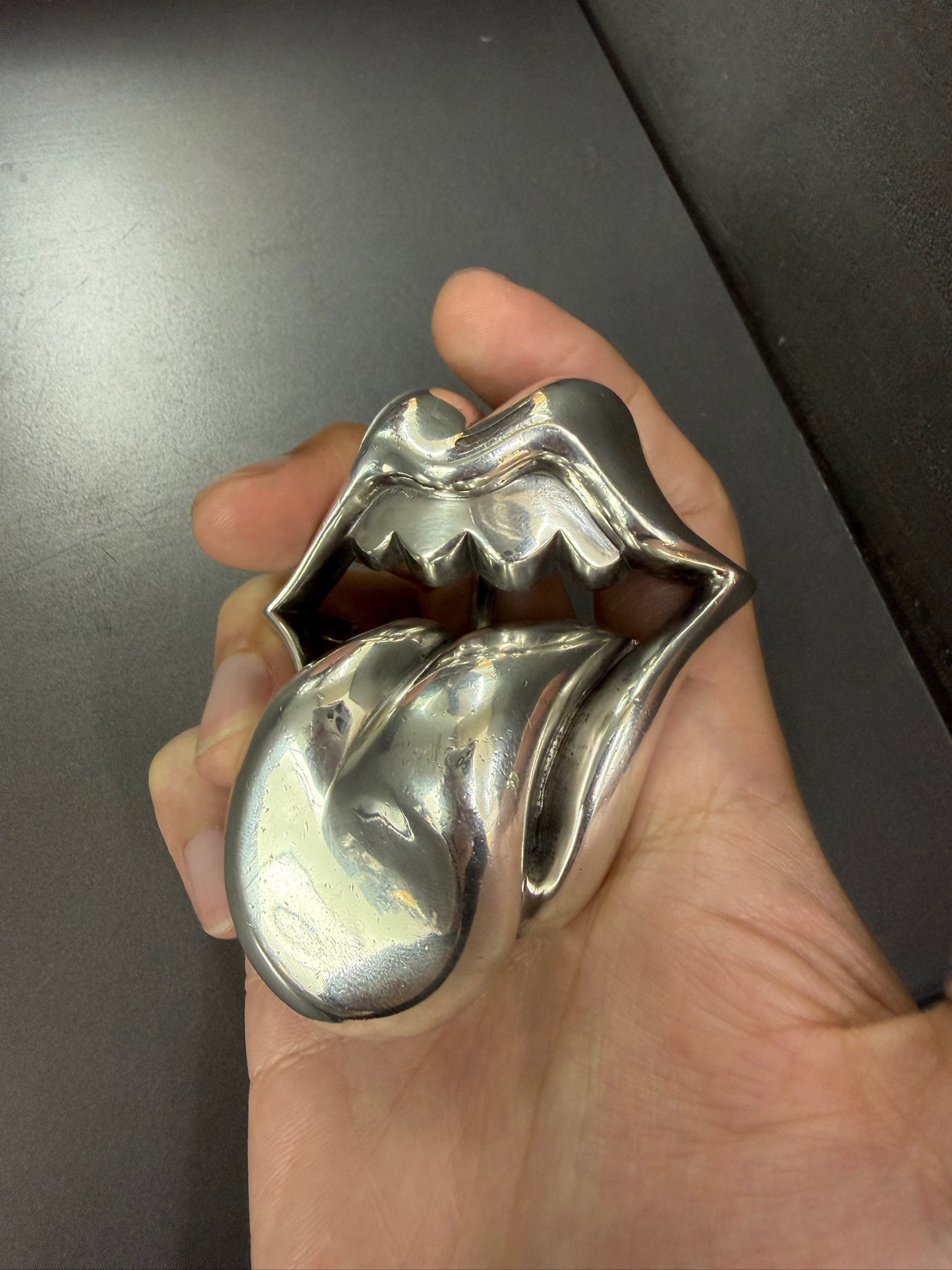 Chrome Hearts Rolling Stones Belt Buckle