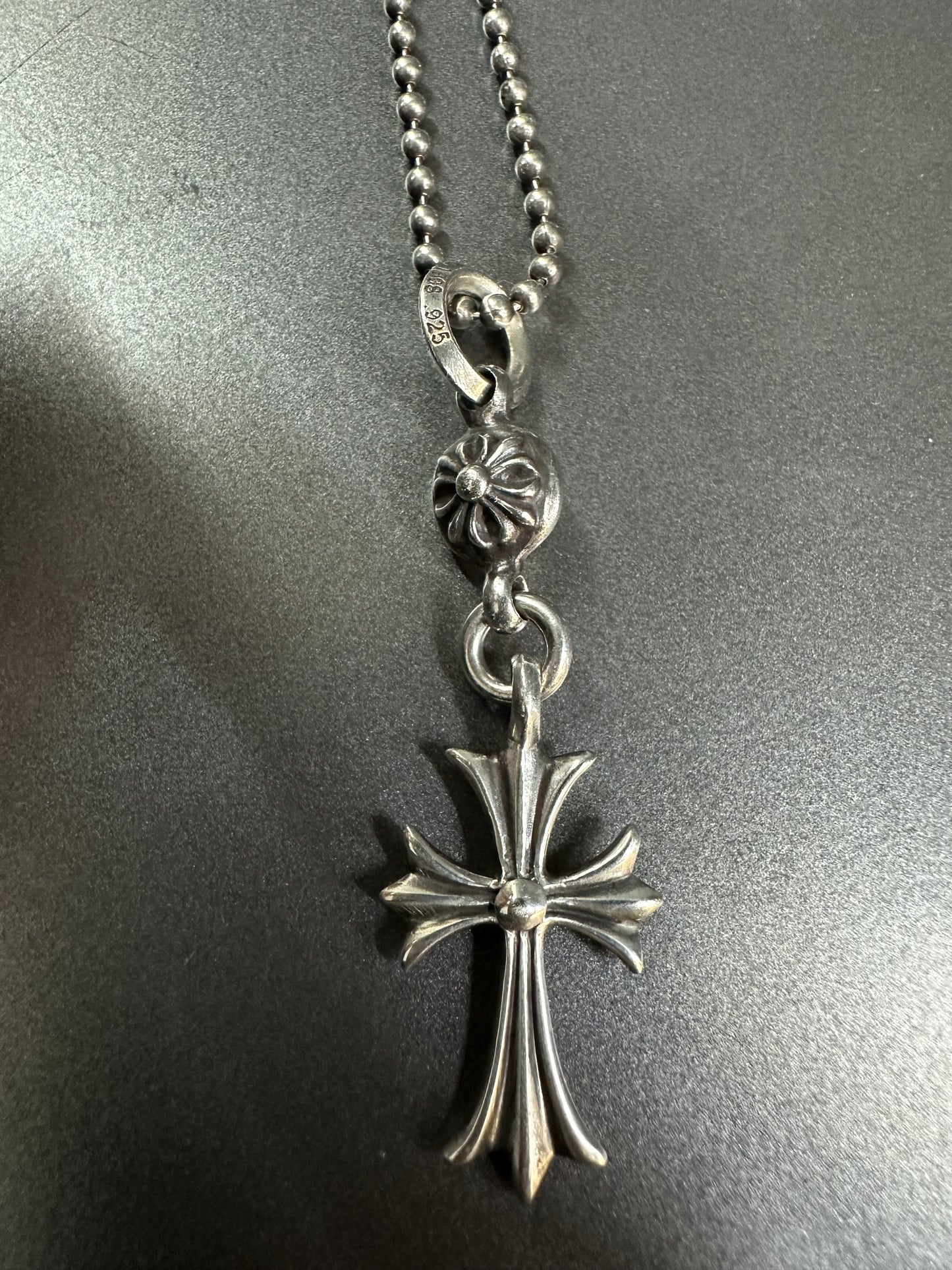 Chrome Hearts Cross Ball Necklace