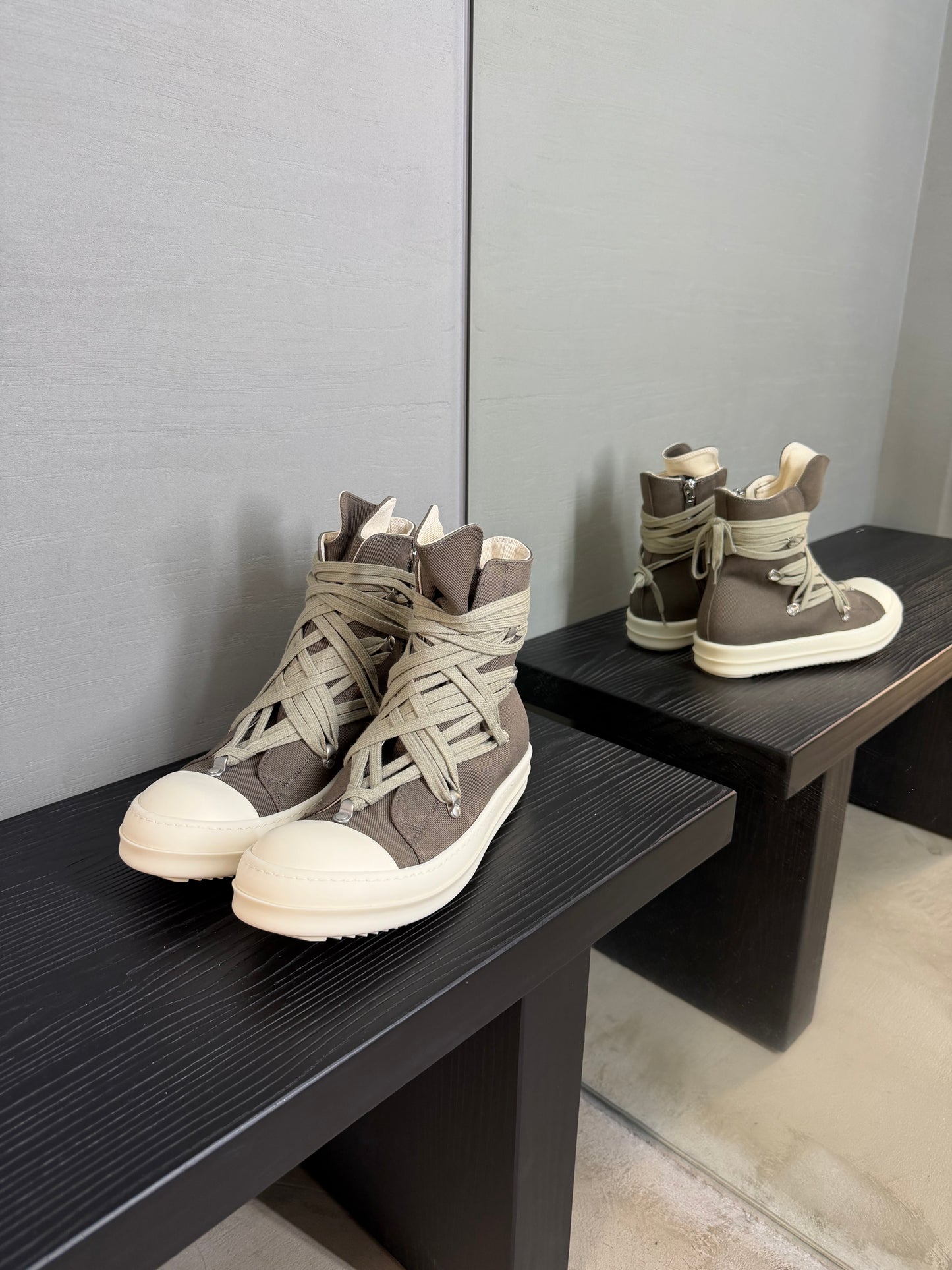 Rick Owens DRKSHDW Megalace Sneaks