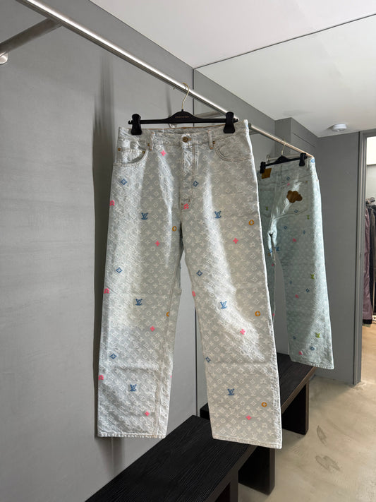 Louis Vuitton x Tyler The Creator Monogram Denim Pants