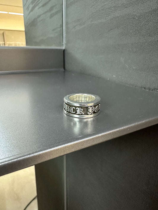 Chrome Hearts Cross “Fuck You”Spinner Ring