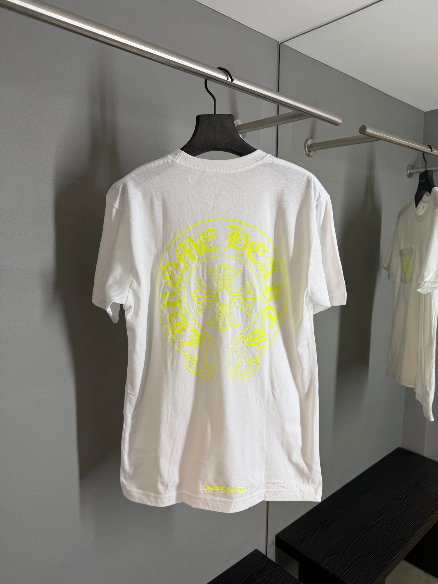 Chrome Hearts Neon Horseshoe  T-Shirt