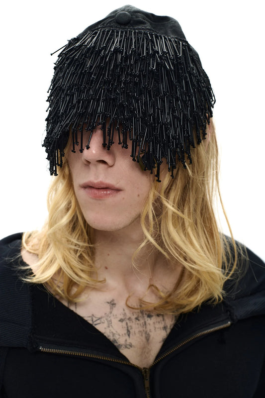 P.L.N. Beaded Cap