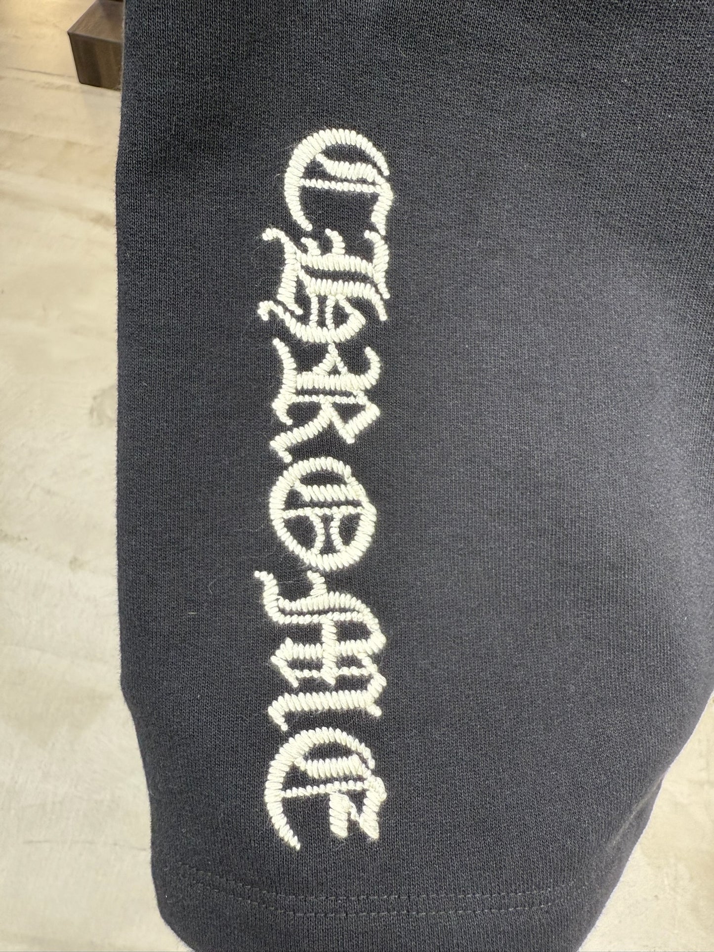 Chrome Hearts logo embroidered shorts
