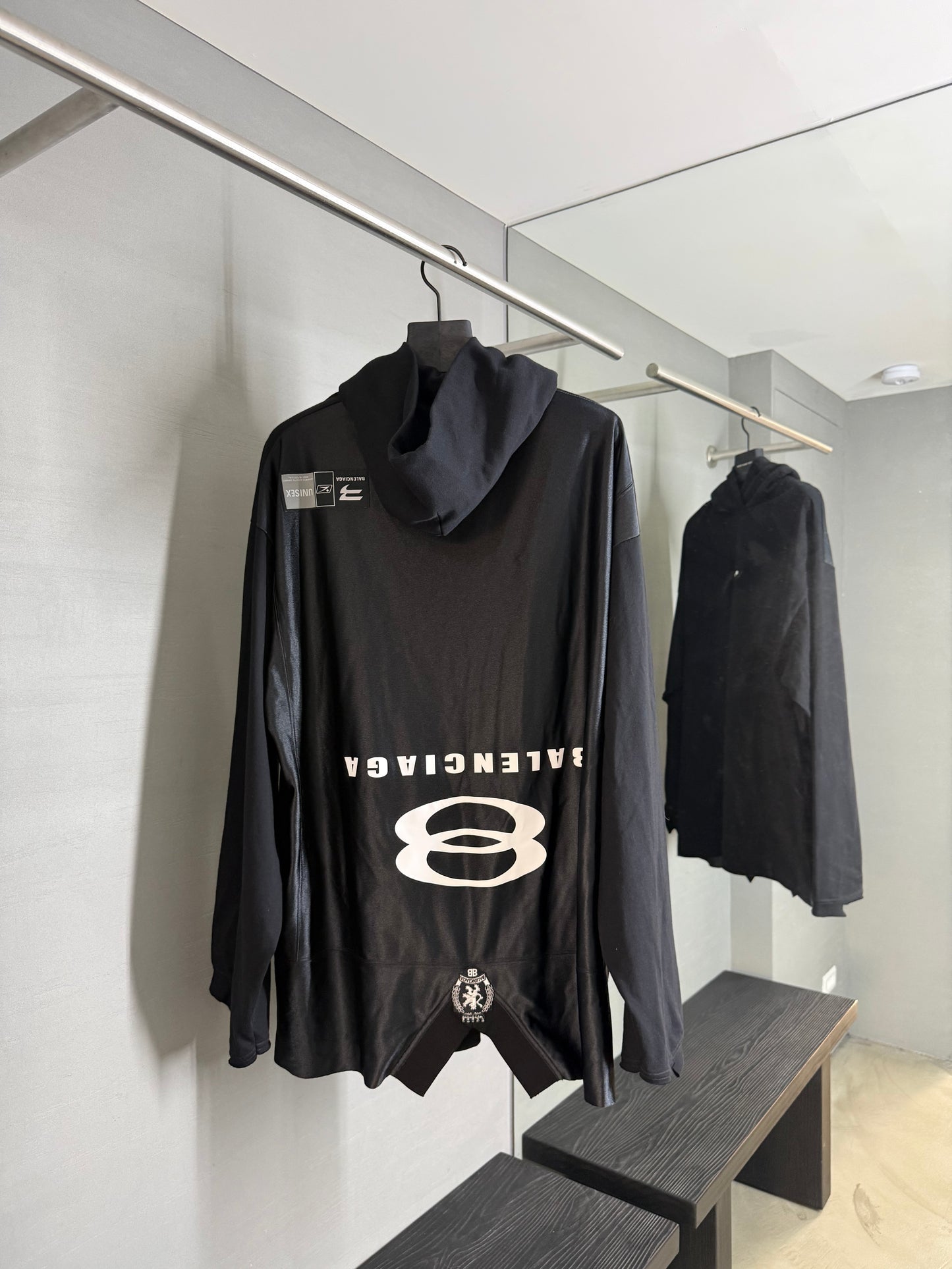 Balenciaga Unity Sports Icon Deconstructed Hoodie
